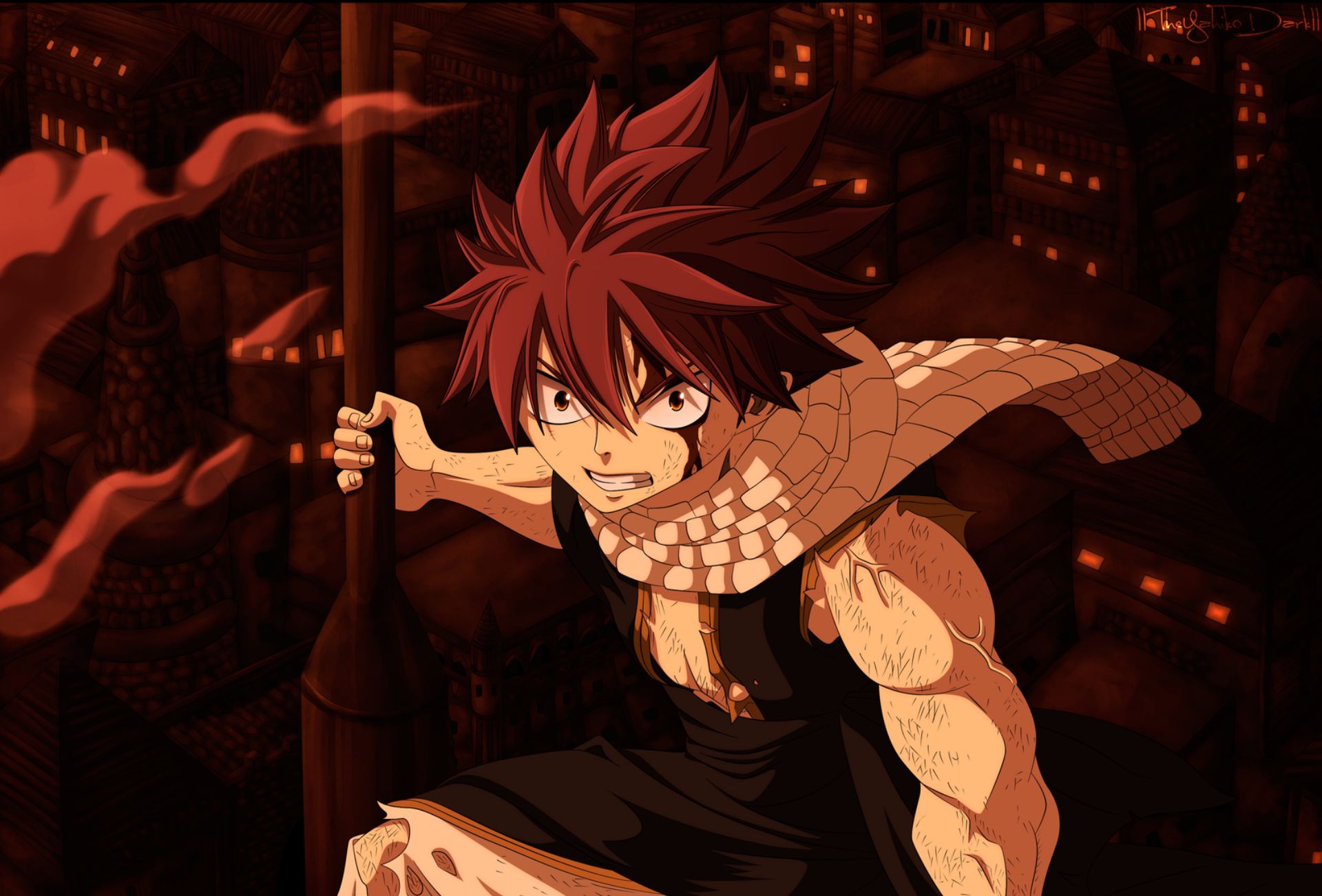 Handy-Wallpaper Animes, Fairy Tail, Natsu Dragneel kostenlos herunterladen.