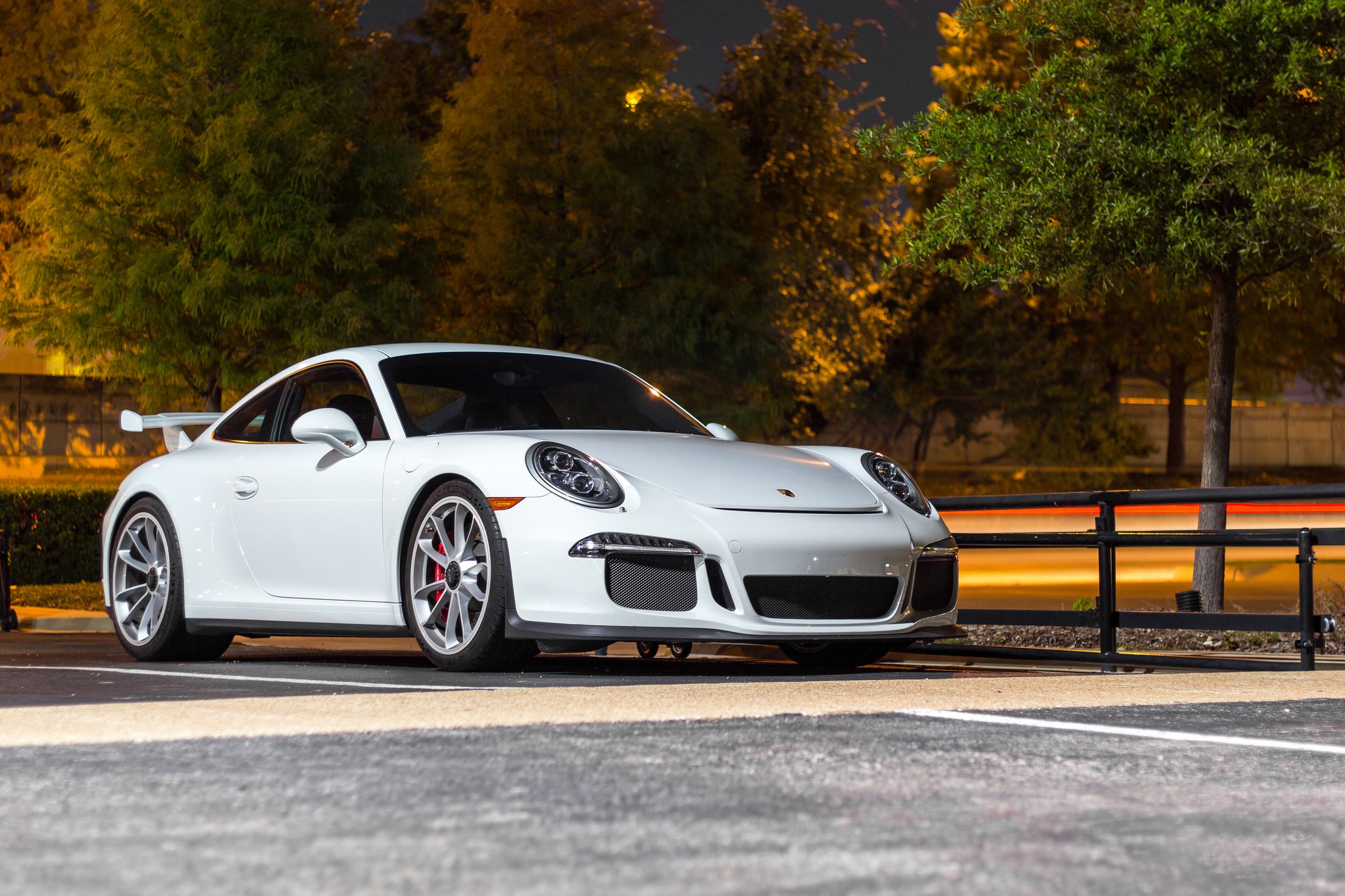 Download mobile wallpaper Porsche, Car, Porsche 911 Gt3, Vehicles, White Car for free.