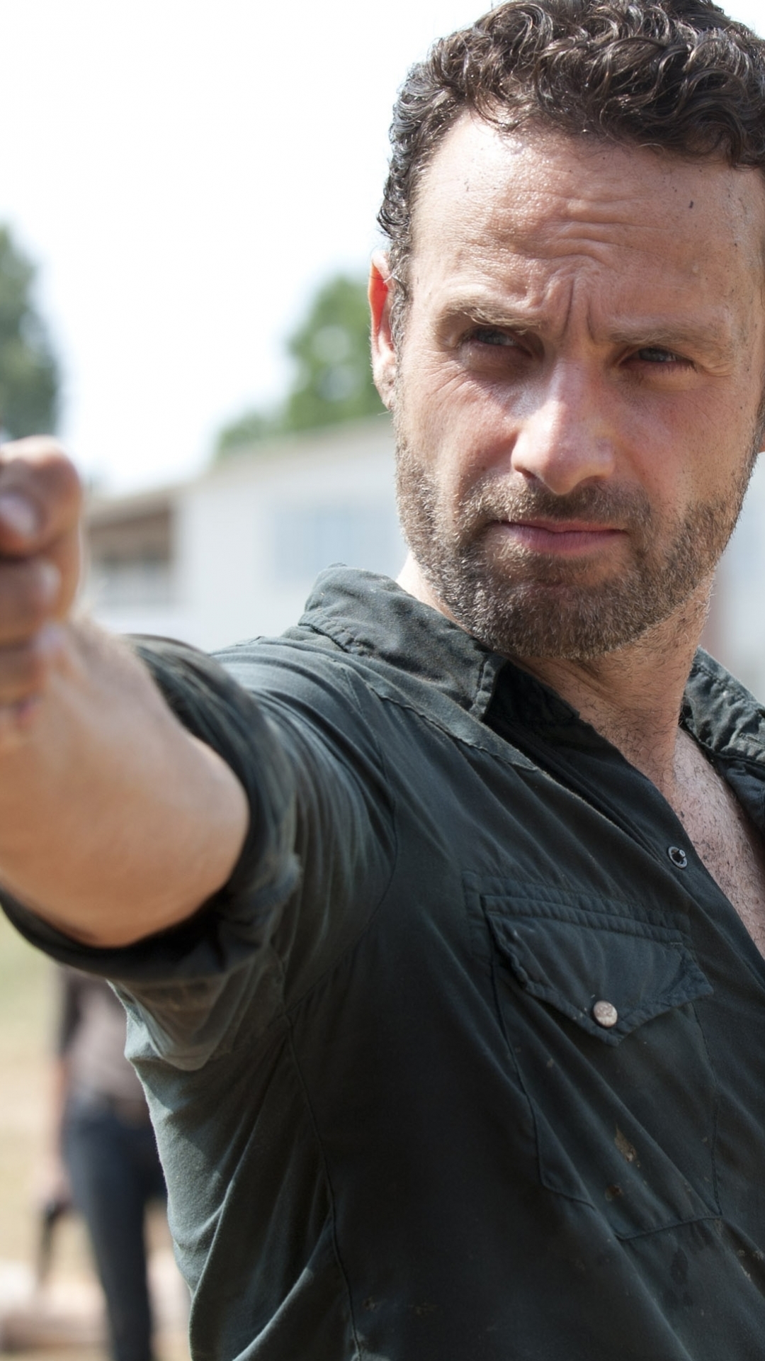 Download mobile wallpaper Andrew Lincoln, Tv Show, The Walking Dead, Rick Grimes for free.