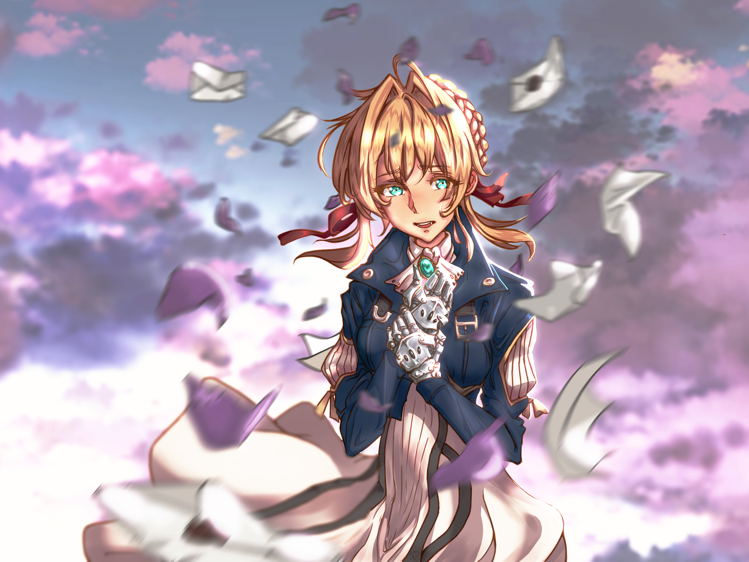 Descarga gratis la imagen Animado, Violeta Evergarden (Personaje), Violet Evergarden en el escritorio de tu PC