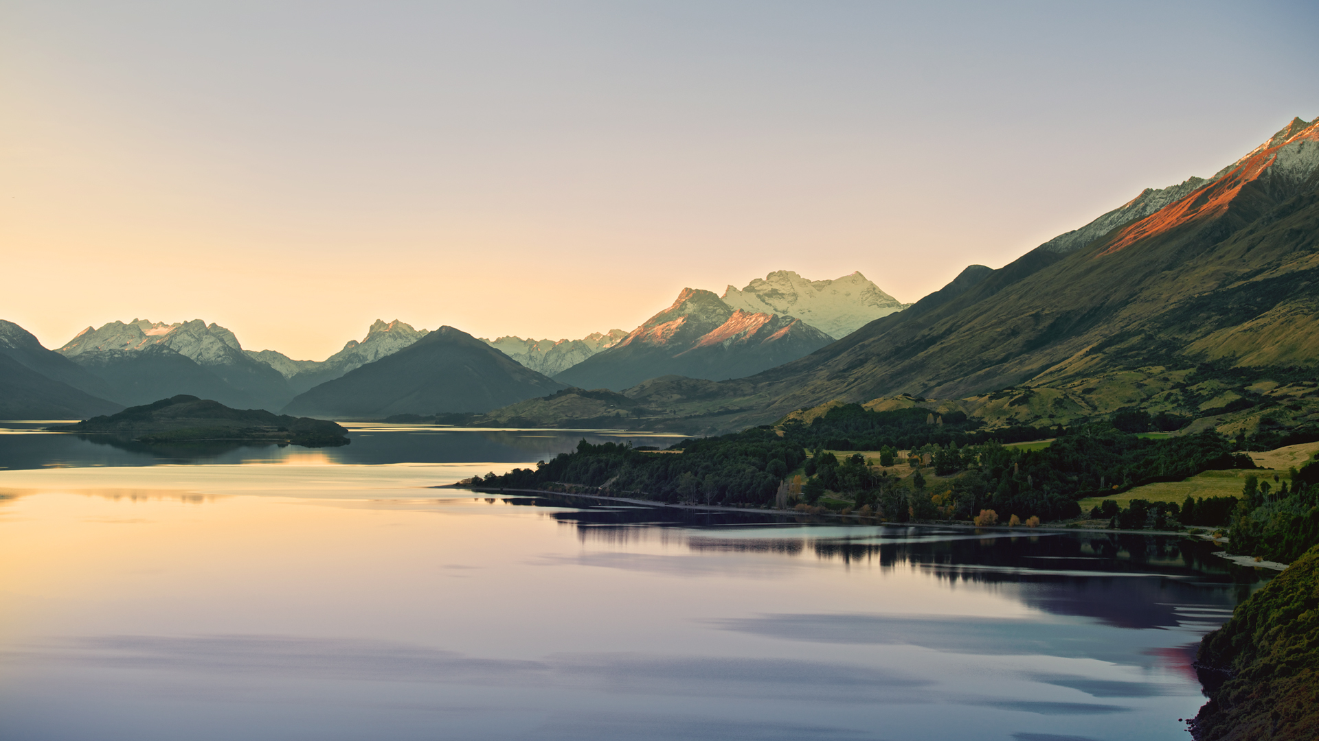 Handy-Wallpaper Landschaft, Natur, Berg, See, Erde/natur kostenlos herunterladen.