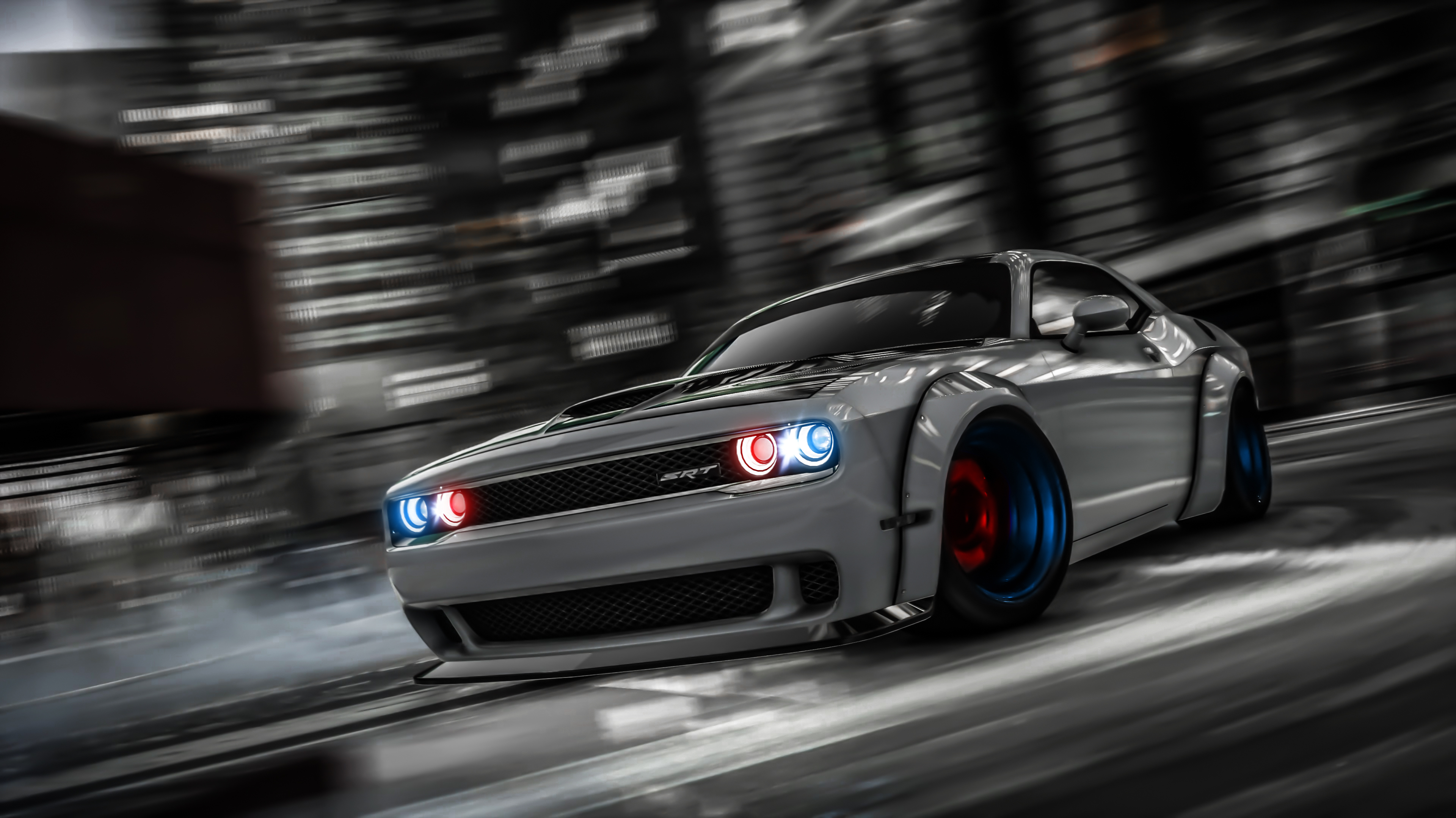 Free download wallpaper Dodge Challenger Srt, Video Game, Grand Theft Auto, Grand Theft Auto V on your PC desktop