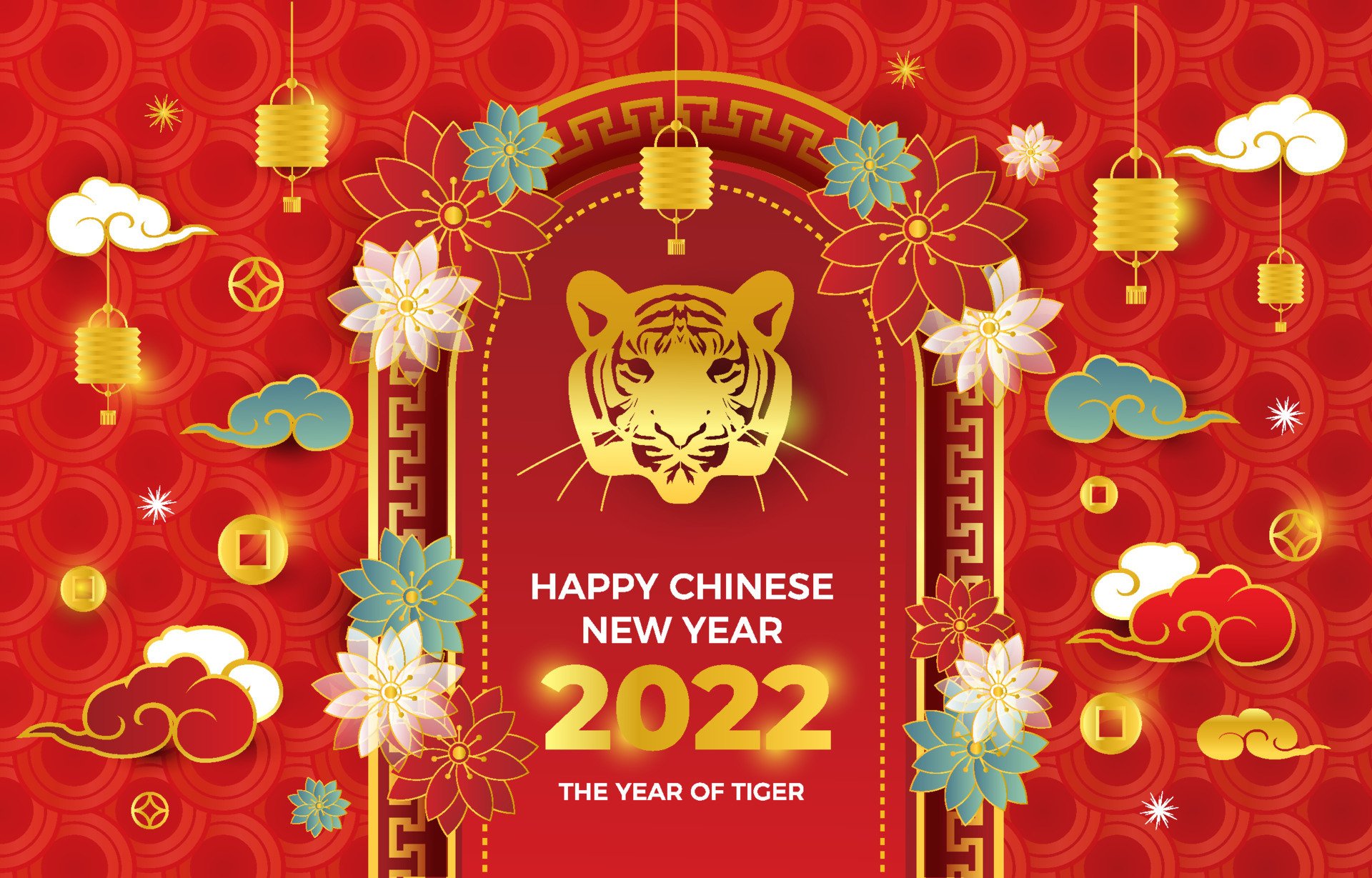 Скачать картинку Китайский Новый Год, Праздничные, Год Тигра в телефон бесплатно.