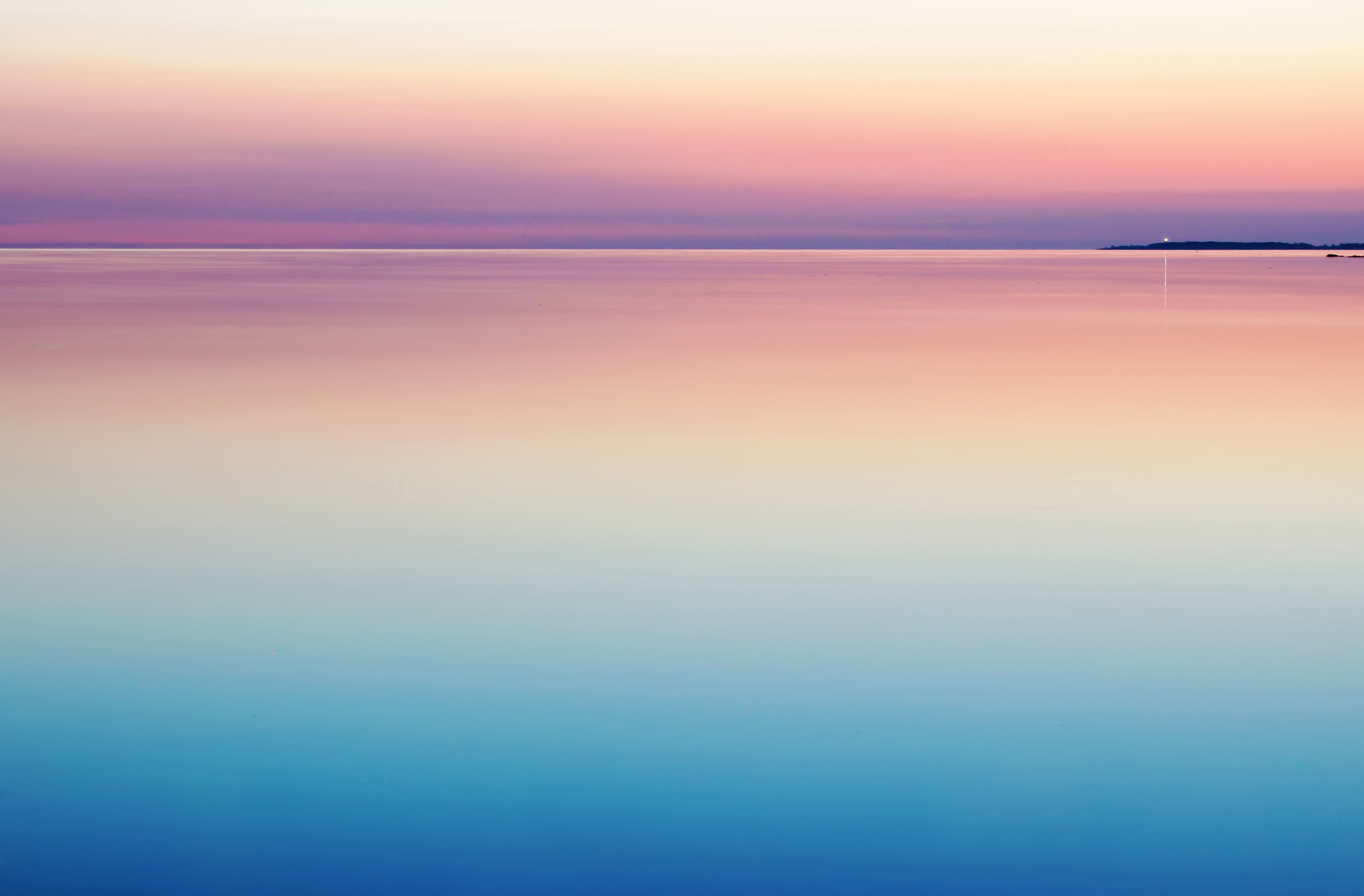 Download mobile wallpaper Sky, Water, Horizon, Nature, Sea for free.