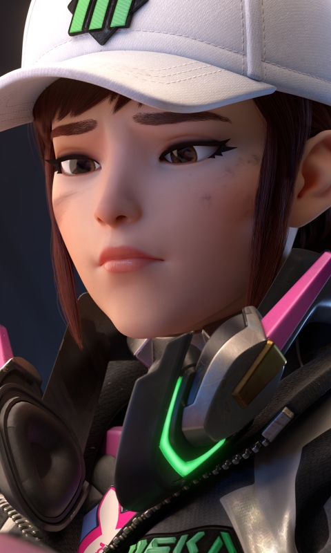 Descarga gratuita de fondo de pantalla para móvil de Overwatch, Videojuego, D Va (Supervisión).