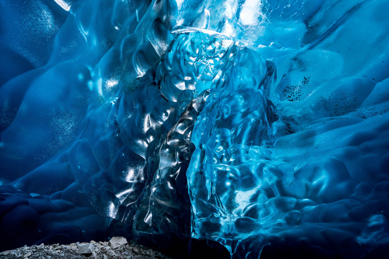 Baixar papel de parede para celular de Gelo, Caverna, Terra/natureza gratuito.