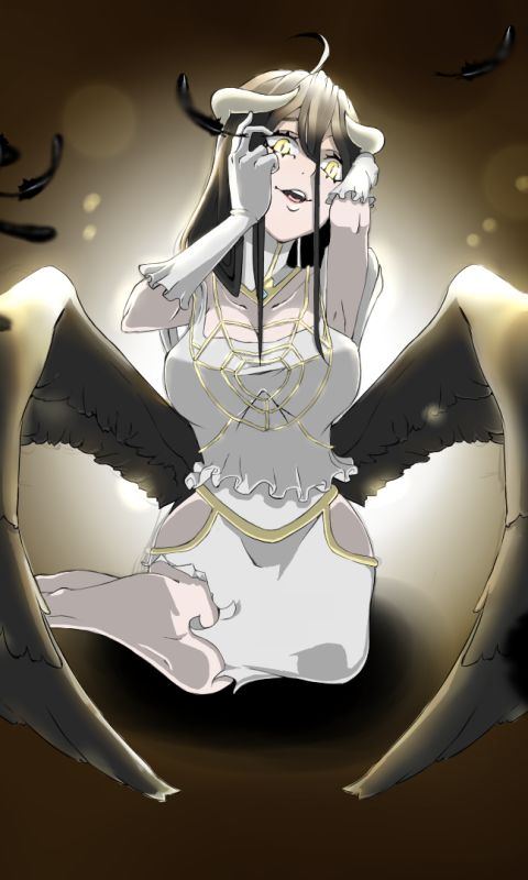 Download mobile wallpaper Anime, Overlord, Albedo (Overlord) for free.