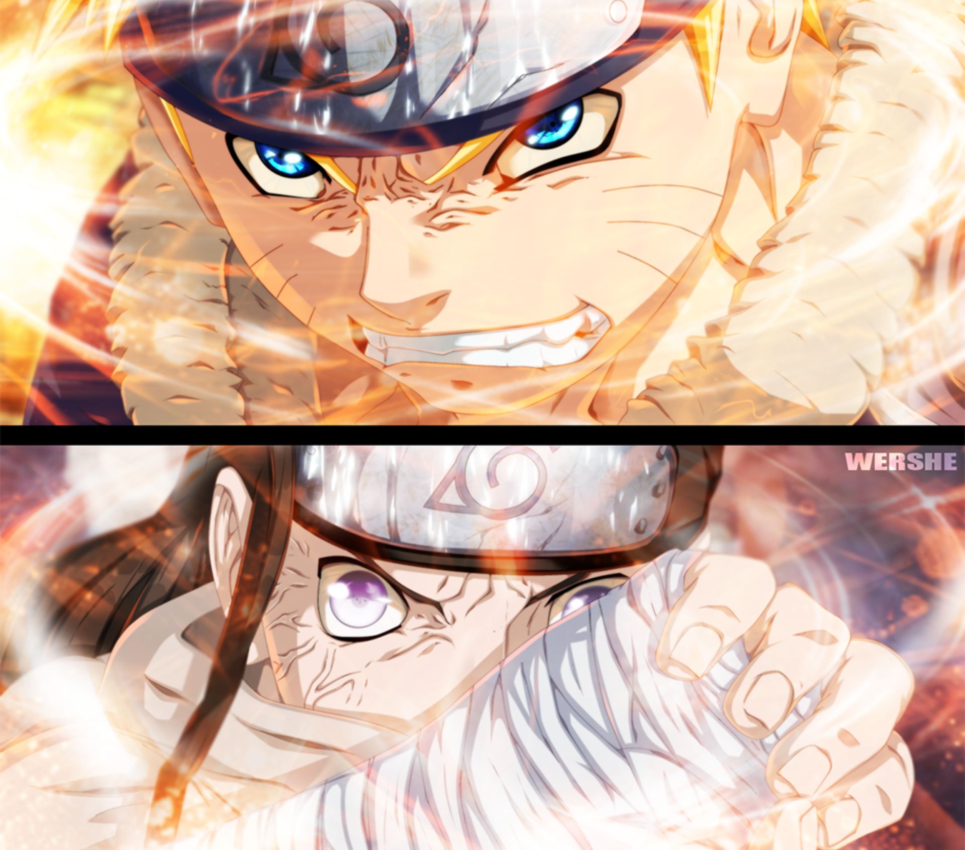 Laden Sie das Naruto, Animes, Naruto Uzumaki, Neji Hyūga-Bild kostenlos auf Ihren PC-Desktop herunter