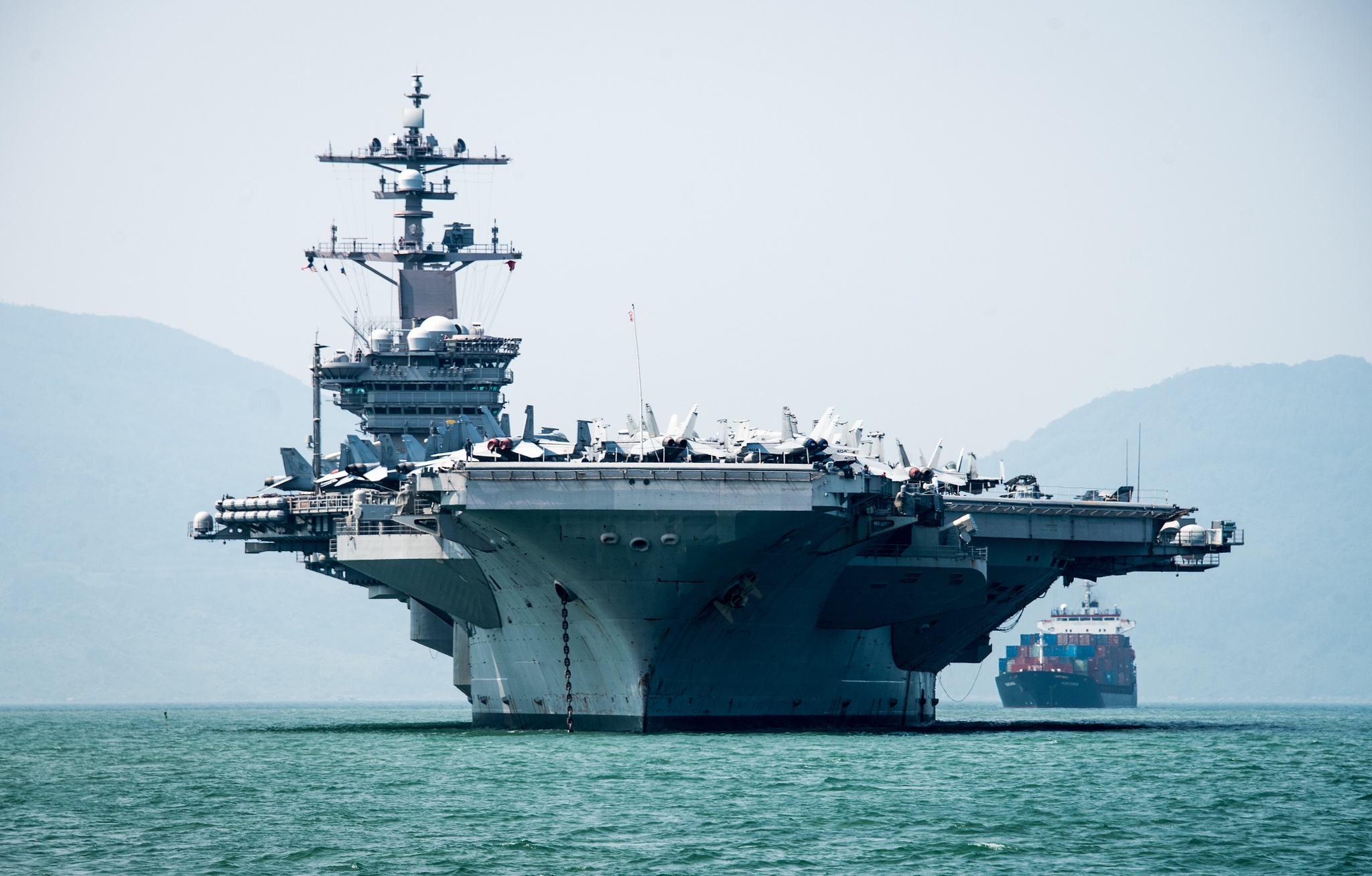 military, uss carl vinson (cvn 70), aircraft carrier, warship, warships