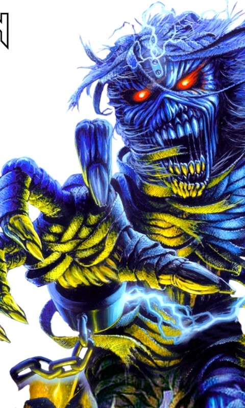 Download mobile wallpaper Music, Iron Maiden for free.