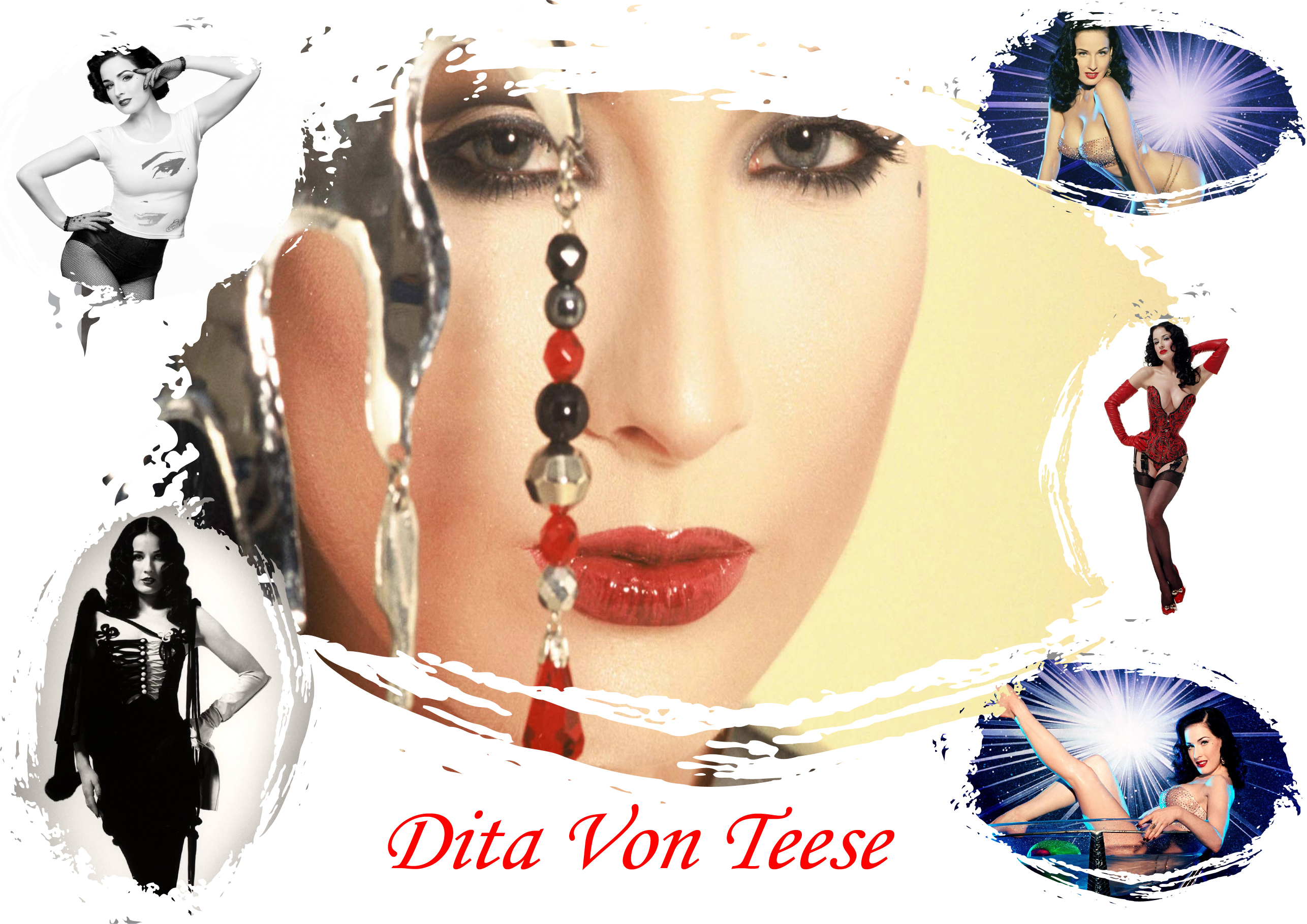 celebrity, dita von teese, model