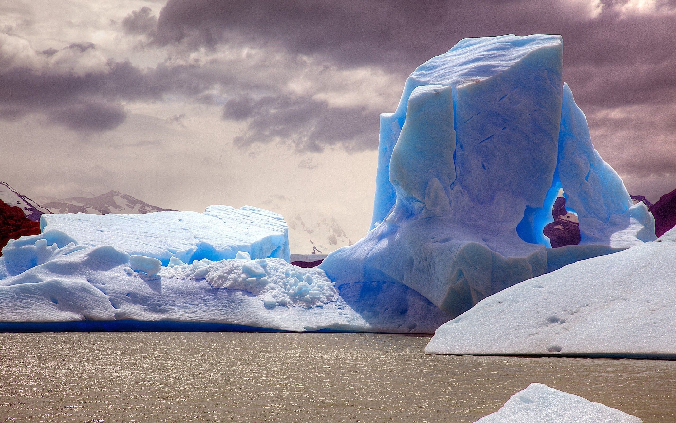 124571 descargar imagen iceberg, naturaleza, agua, hielo, azul, sucio: fondos de pantalla y protectores de pantalla gratis