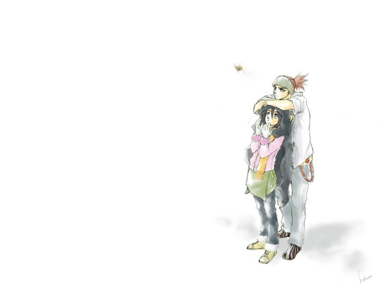 Descarga gratuita de fondo de pantalla para móvil de Animado, Rukia Kuchiki, Bleach: Burîchi, Renji Abarai.