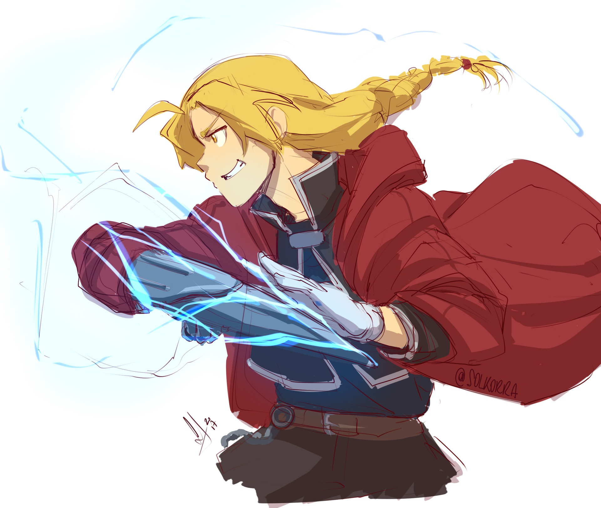 Download mobile wallpaper Anime, Fullmetal Alchemist, Edward Elric for free.