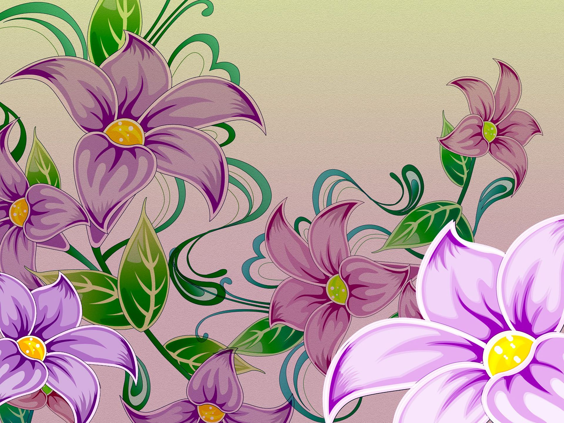 Free download wallpaper Flowers, Flower, Purple, Artistic on your PC desktop