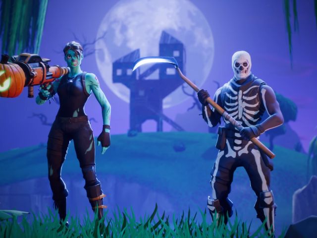 Скачать обои бесплатно Видеоигры, Fortnite картинка на рабочий стол ПК