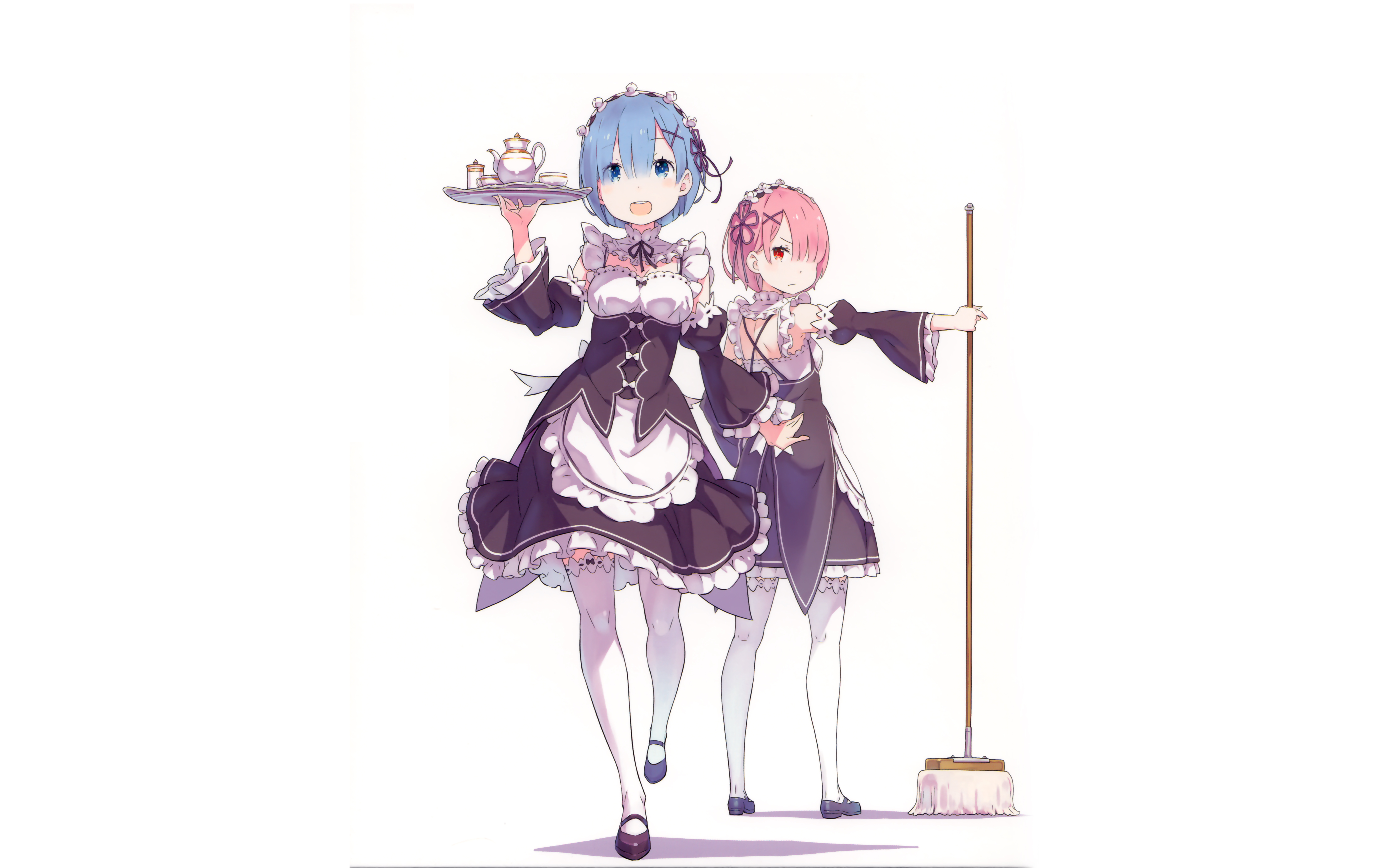 Baixar papel de parede para celular de Anime, Re:zero Começando A Vida Em Outro Mundo, Ram (Re:zero), Rem (Re:zero) gratuito.