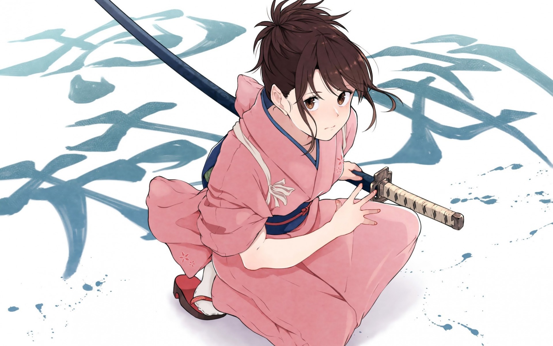 Free download wallpaper Anime, Kimono, Samurai, Sword, Gintama, Tae Shimura on your PC desktop