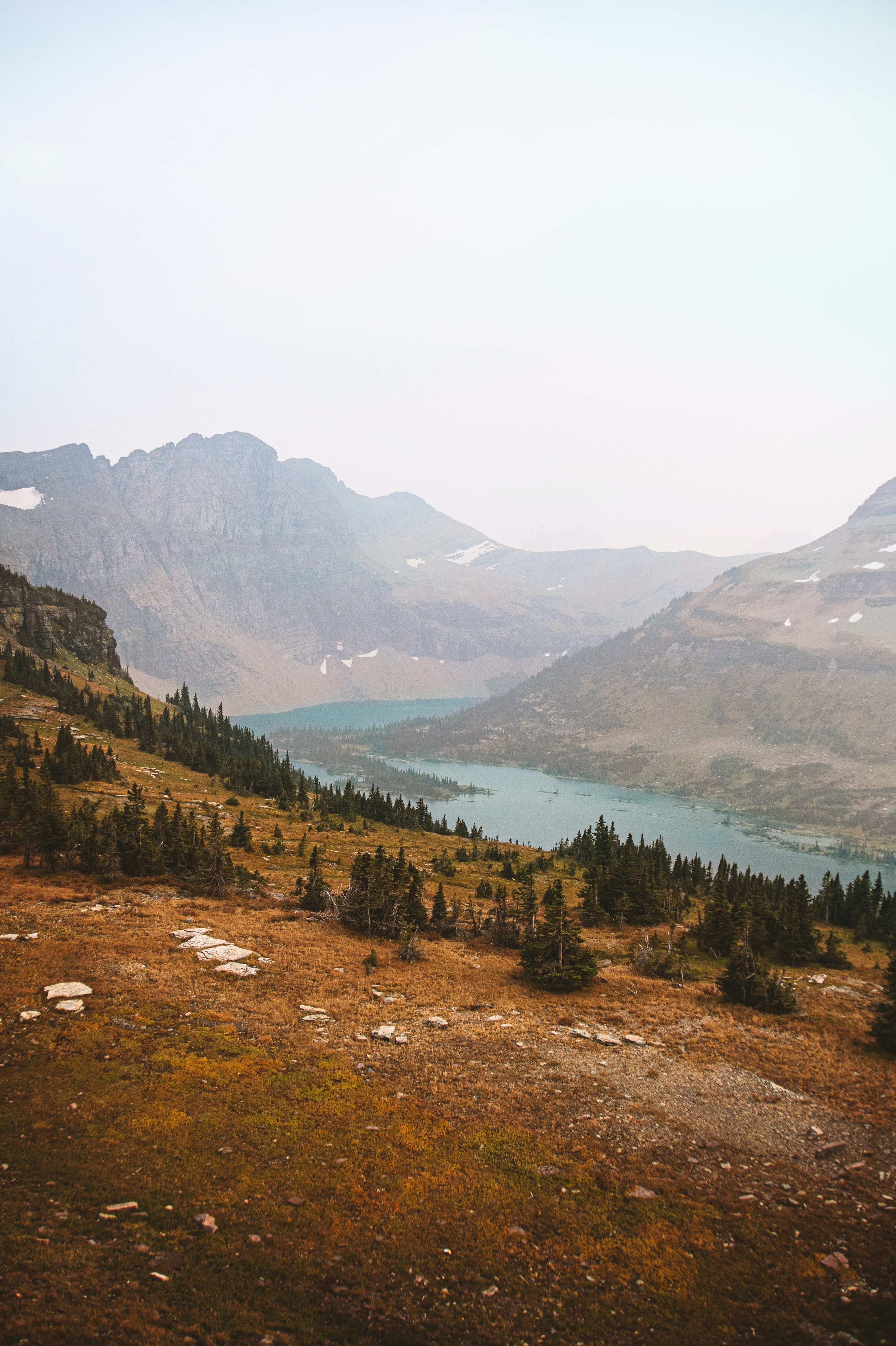 Free download wallpaper Rivers, Mountains, Landscape, Fog, Nature on your PC desktop