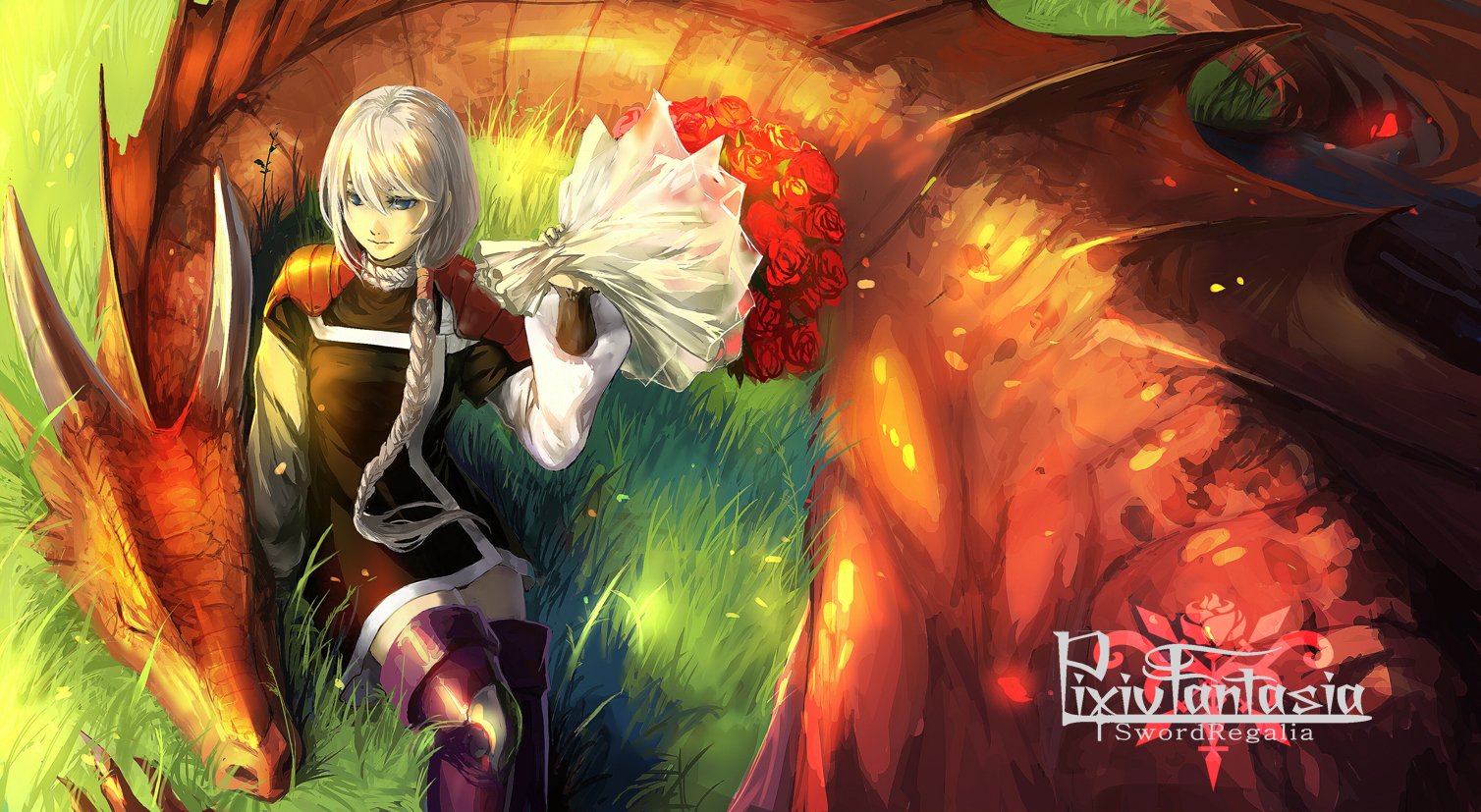 Free download wallpaper Anime, Pixiv Fantasia on your PC desktop