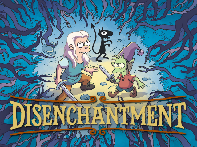 tv show, disenchantment, bean (disenchantment), elfo (disenchantment), luci (disenchantment)