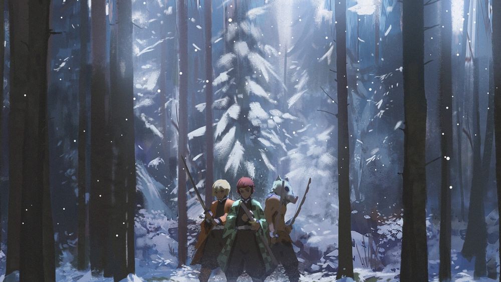 Fond d'écran HD: Animé, Les Rôdeurs De La Nuit, Zenitsu Agatsuma
