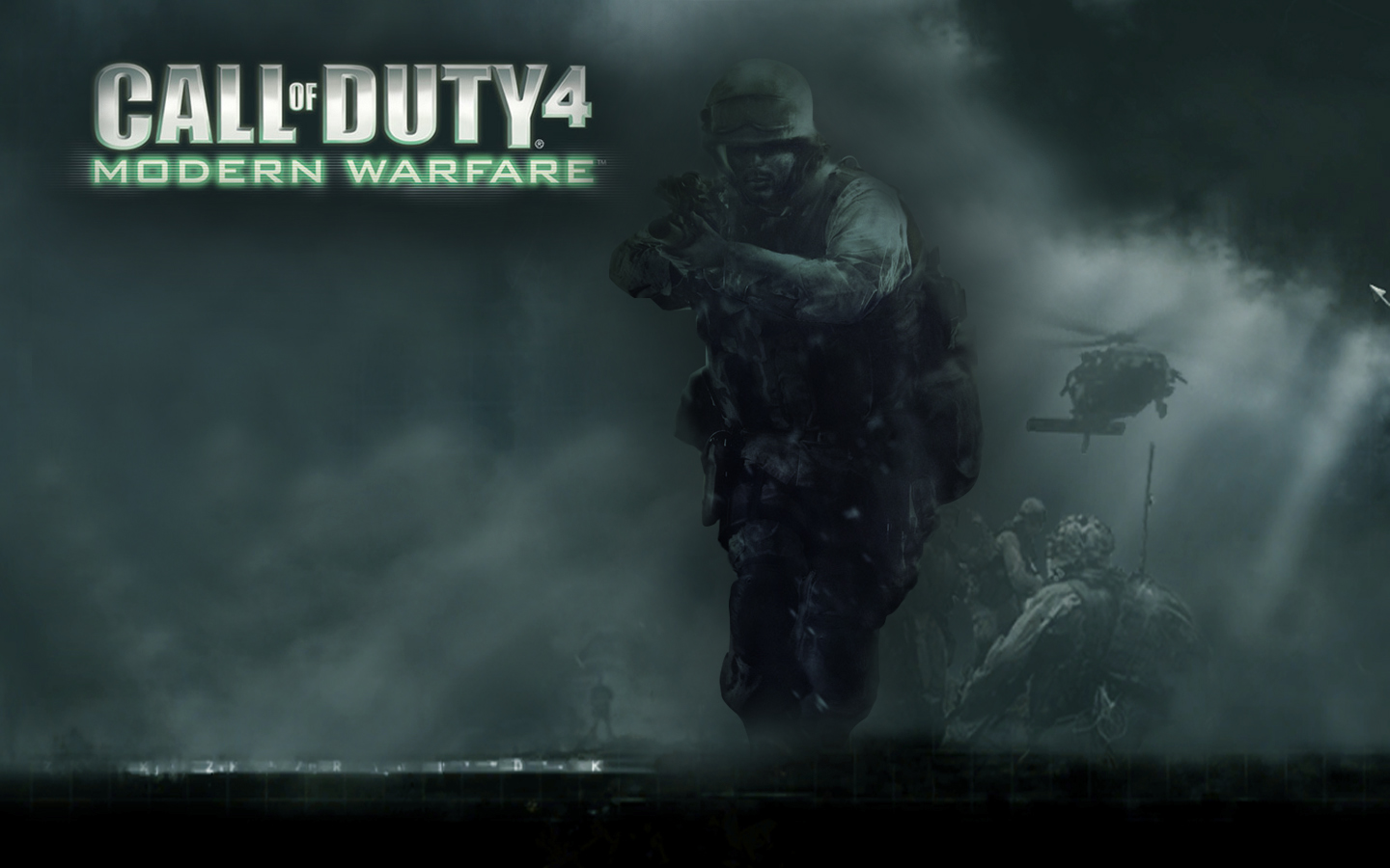 Популярні заставки і фони Call Of Duty 4: Modern Warfare на комп'ютер