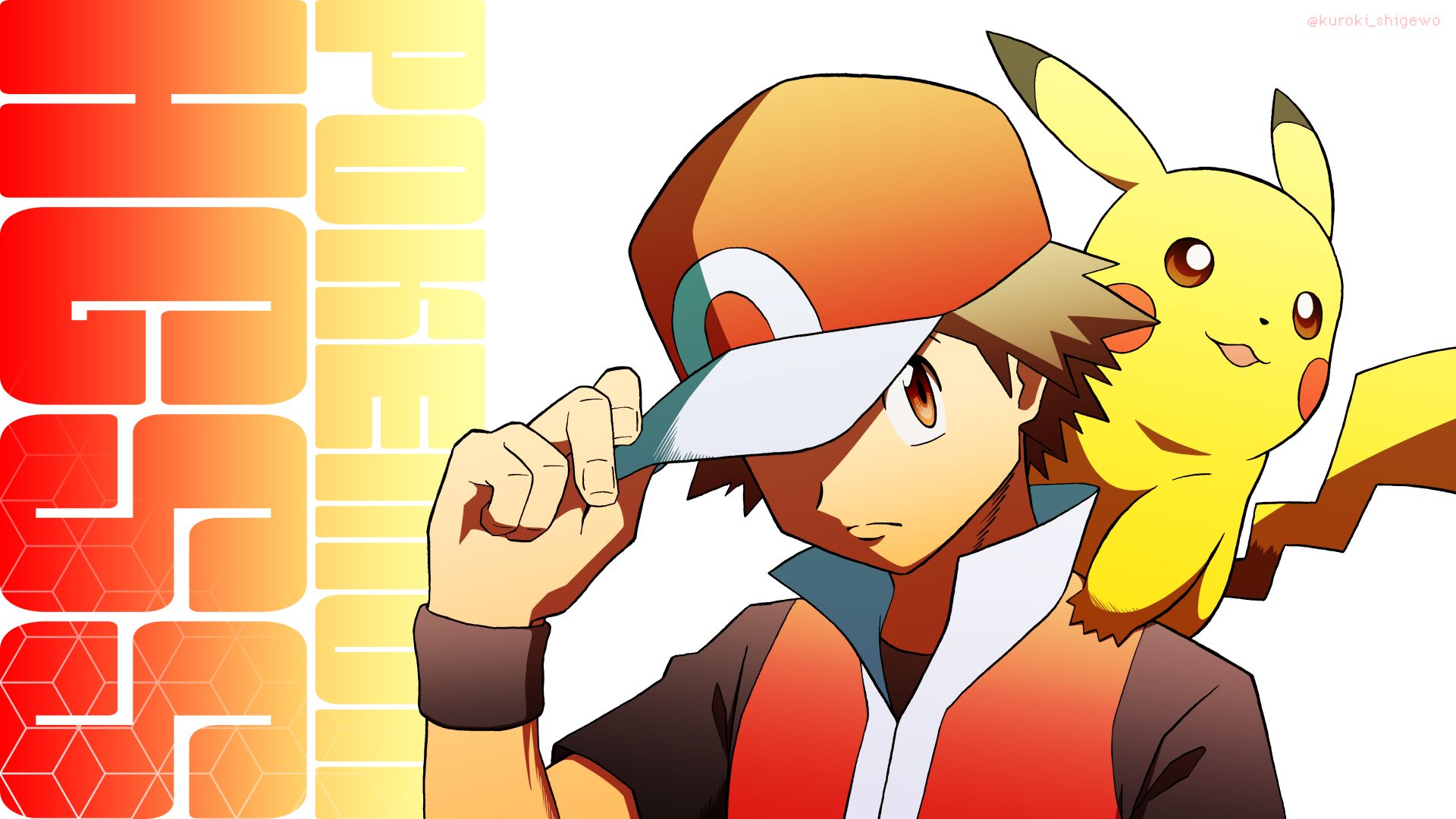 Download mobile wallpaper Pokémon, Pikachu, Video Game, Red (Pokémon) for free.