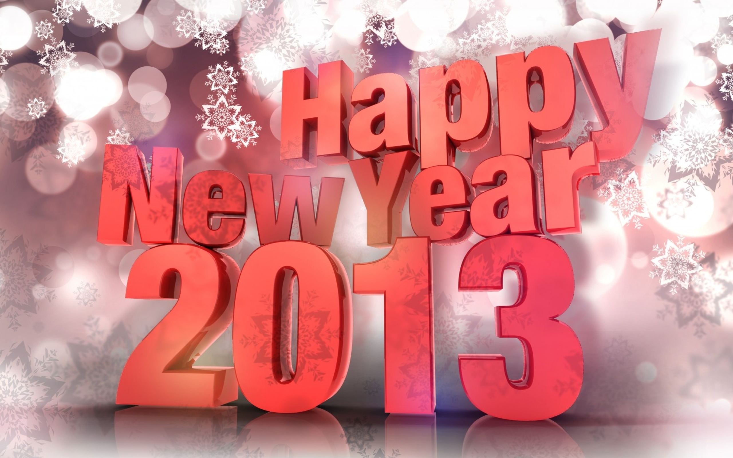 Популярные заставки и фоны Новый Год 2013 на компьютер