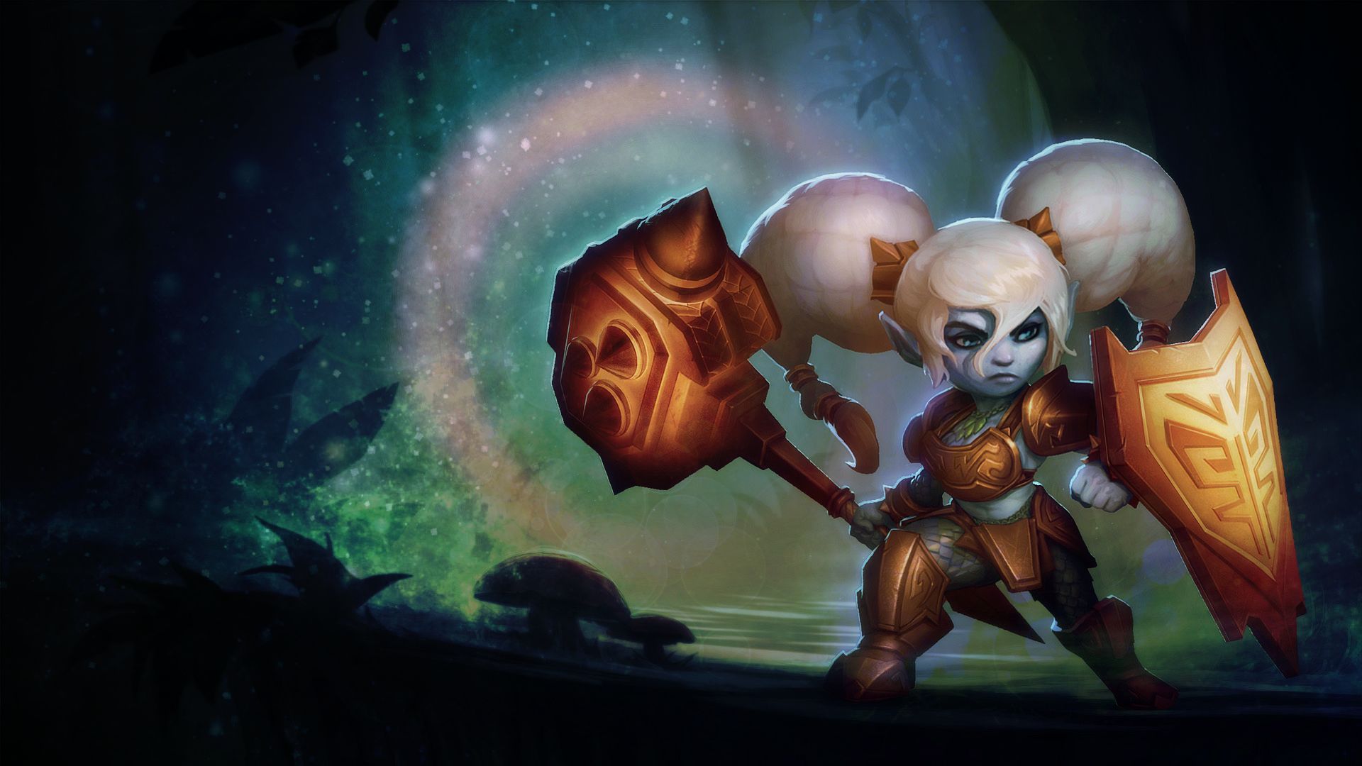 Download mobile wallpaper League Of Legends, Video Game, Poppy (League Of Legends) for free.