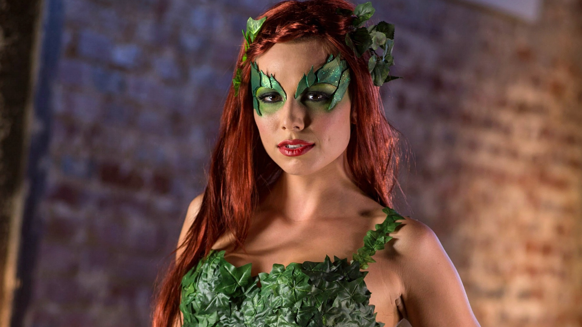 Free download wallpaper Women, Dc Comics, Poison Ivy, Cosplay on your PC desktop