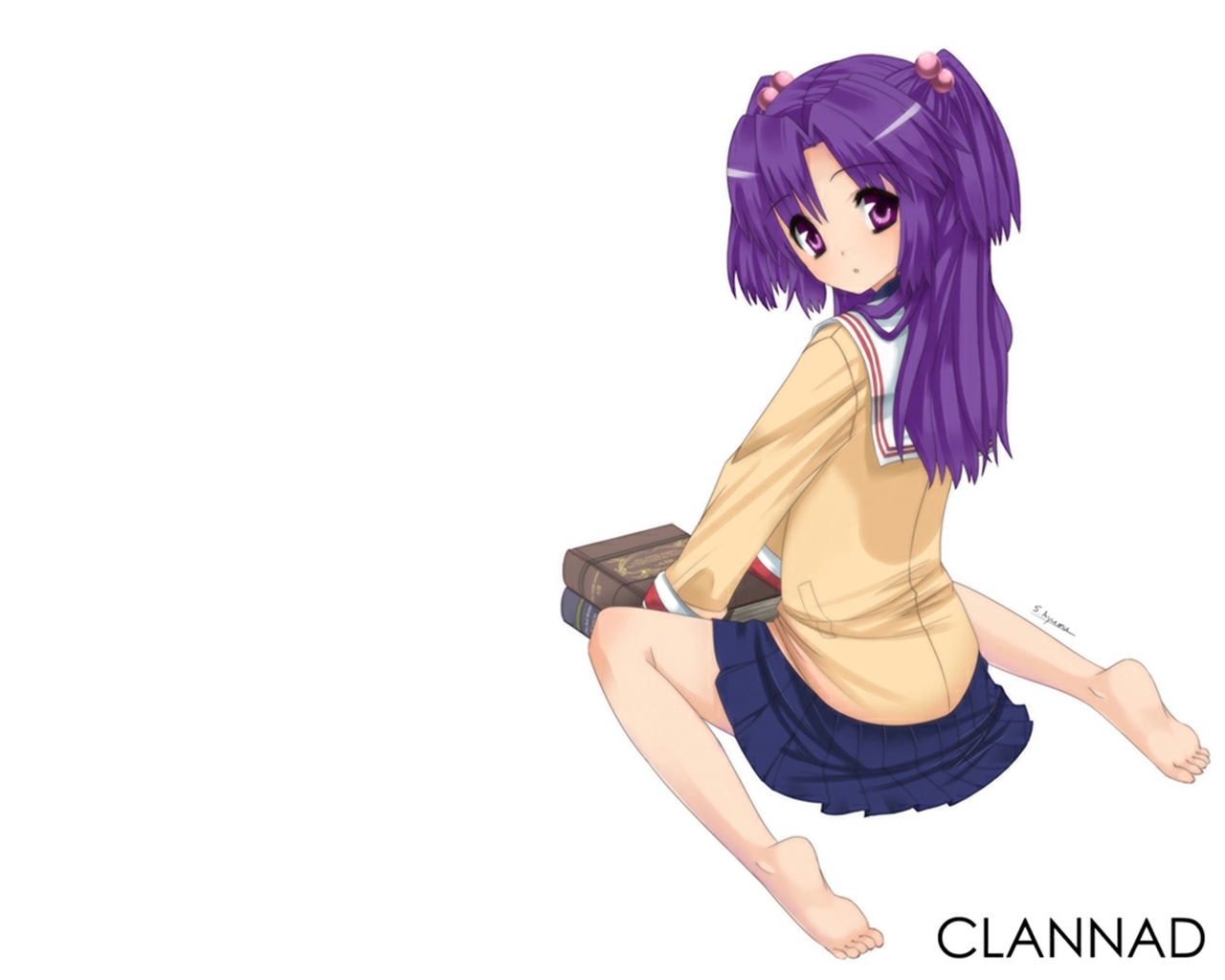 Laden Sie das Animes, Clannad, Kotomi Ichinose-Bild kostenlos auf Ihren PC-Desktop herunter