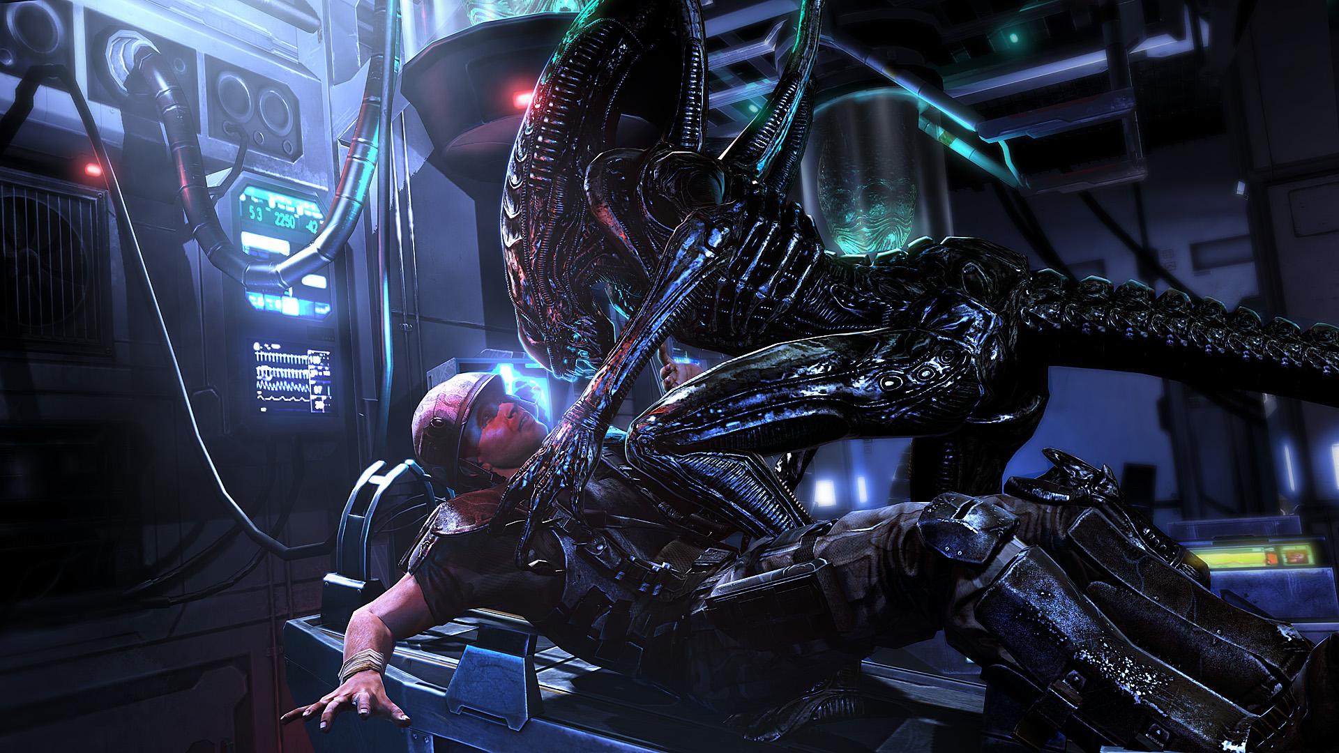 Download mobile wallpaper Aliens: Colonial Marines, Alien, Video Game for free.