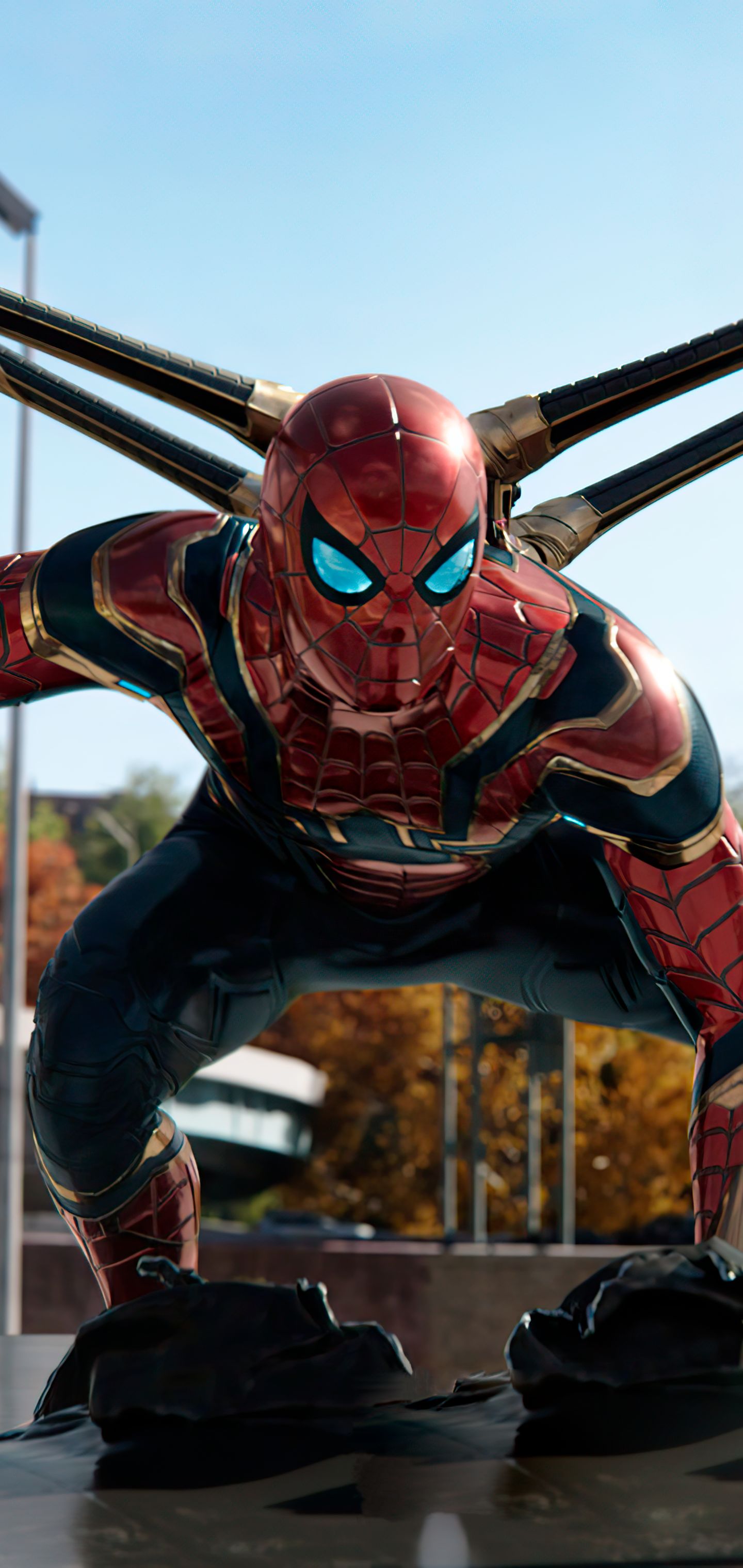 Laden Sie das Filme, Spider Man, Eiserne Spinne, Spider Man: No Way Home-Bild kostenlos auf Ihren PC-Desktop herunter