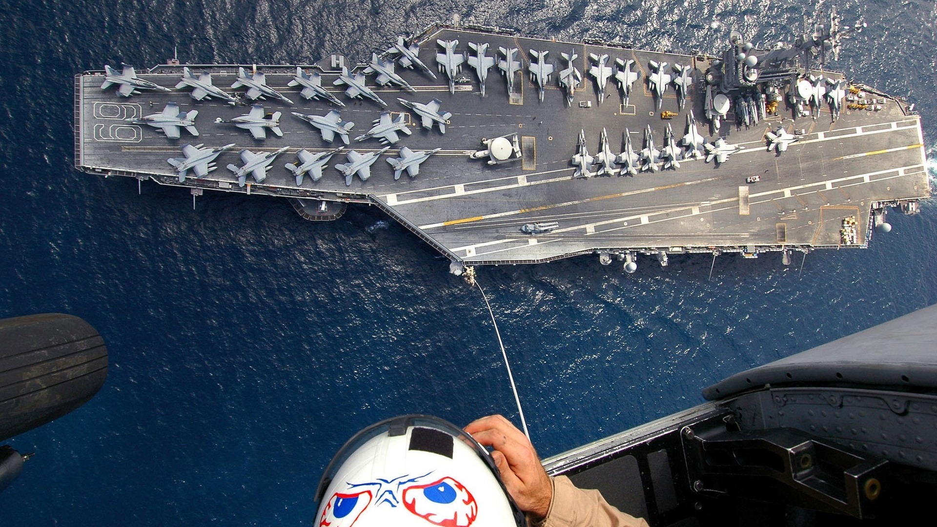 Laden Sie das Militär, Flugzeugträger-Bild kostenlos auf Ihren PC-Desktop herunter