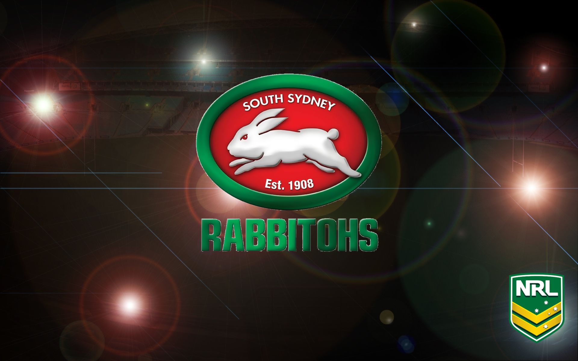 Laden Sie Süd Sydney Rabbitohs HD-Desktop-Hintergründe herunter