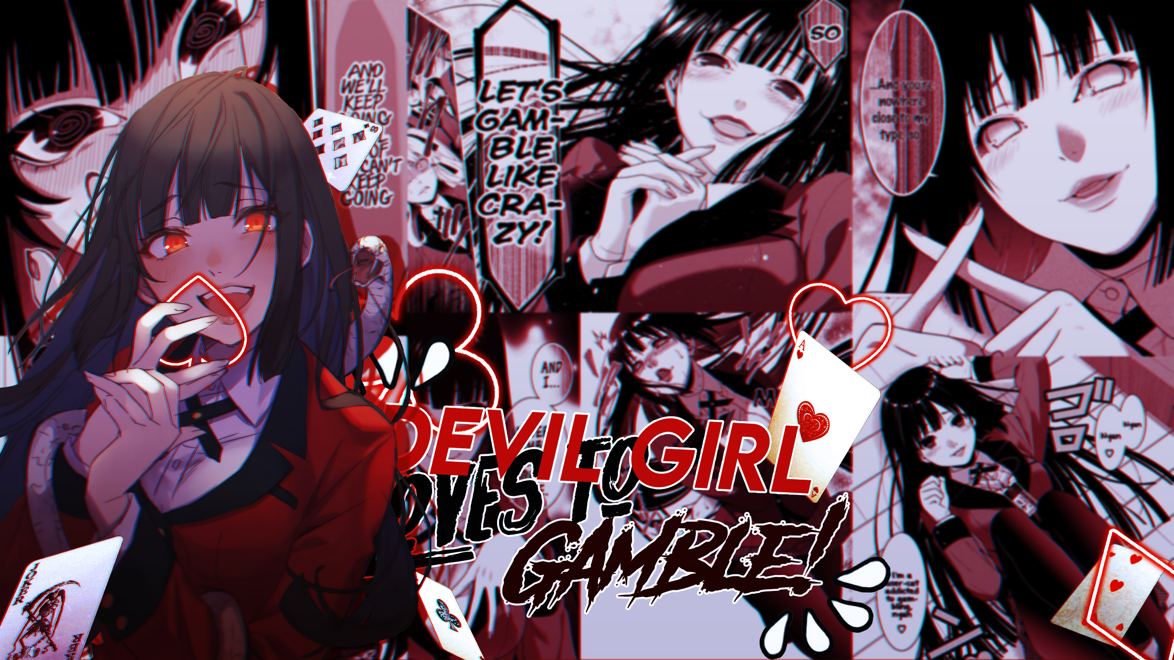 Free download wallpaper Anime, Yumeko Jabami, Kakegurui on your PC desktop