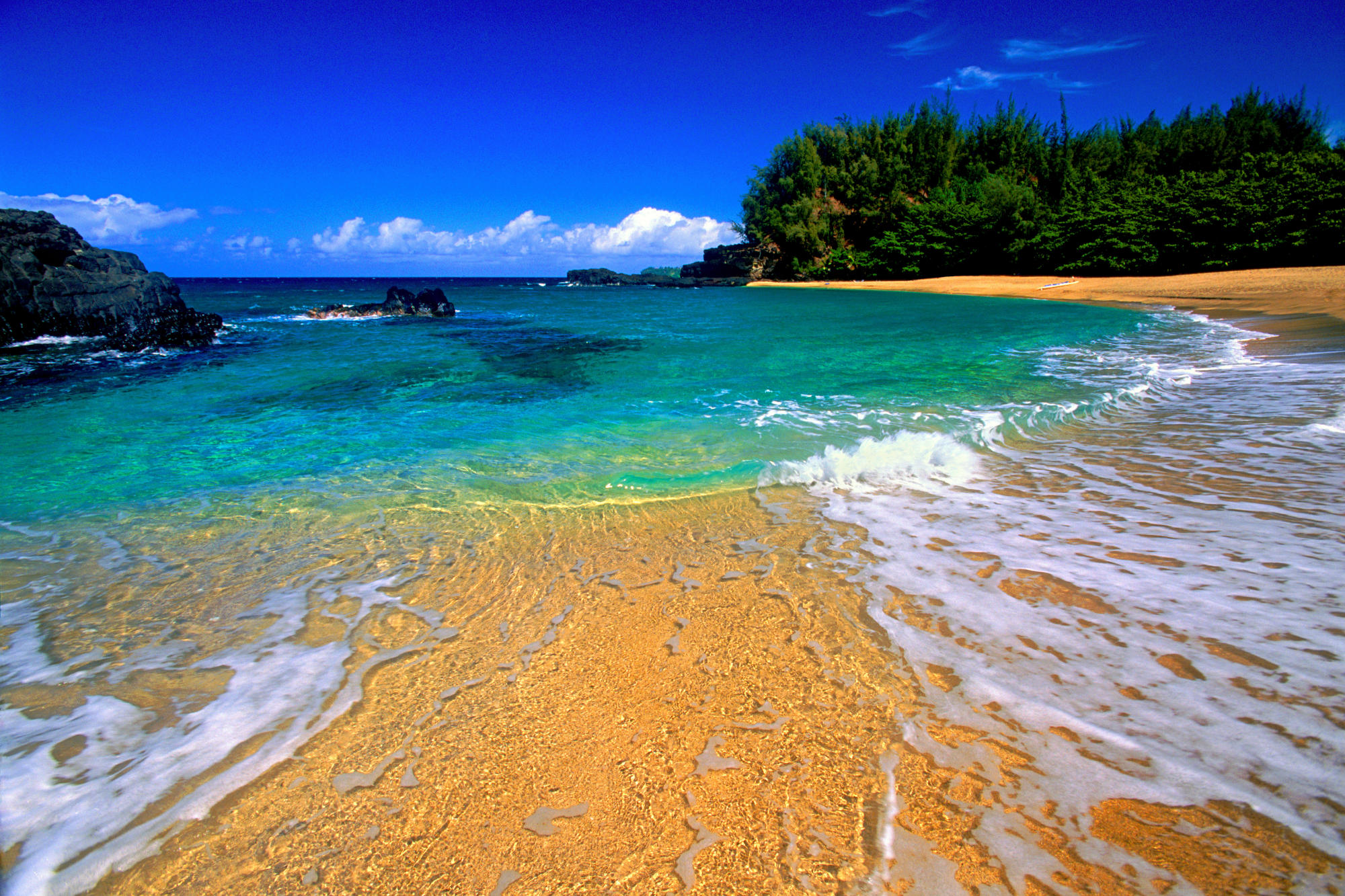 PCデスクトップに海, ビーチ, 地平線, 海洋, 地球, ハワイ画像を無料でダウンロード