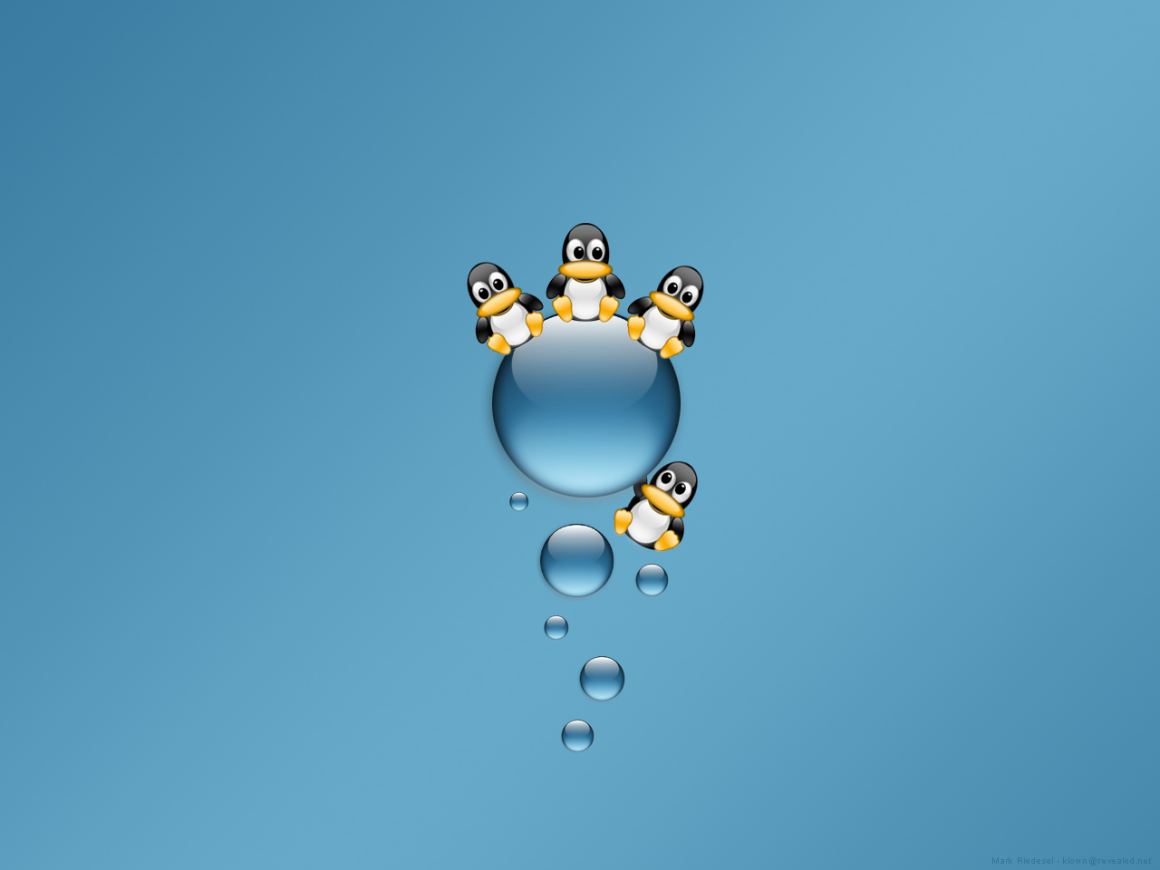 1515376 descargar fondo de pantalla pingüino, linux, tecnología: protectores de pantalla e imágenes gratis