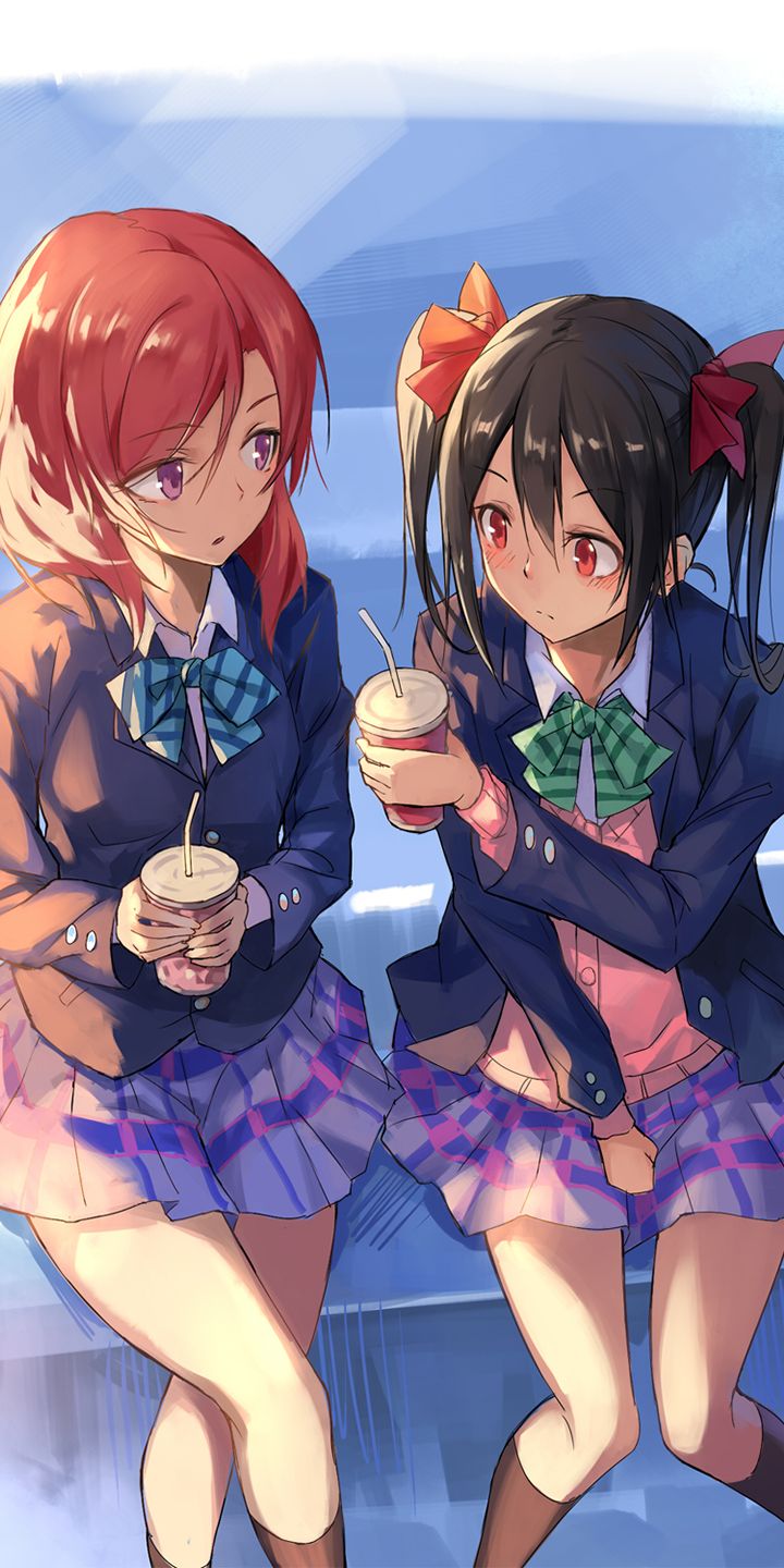 Download mobile wallpaper Anime, Maki Nishikino, Nico Yazawa, Love Live! for free.