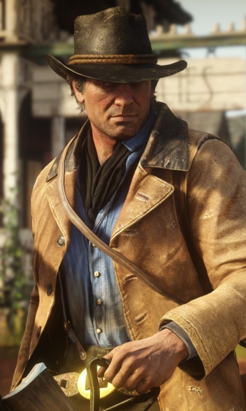 Download mobile wallpaper Western, Cowboy, Video Game, Red Dead Redemption, Red Dead Redemption 2, Arthur Morgan, Red Dead for free.