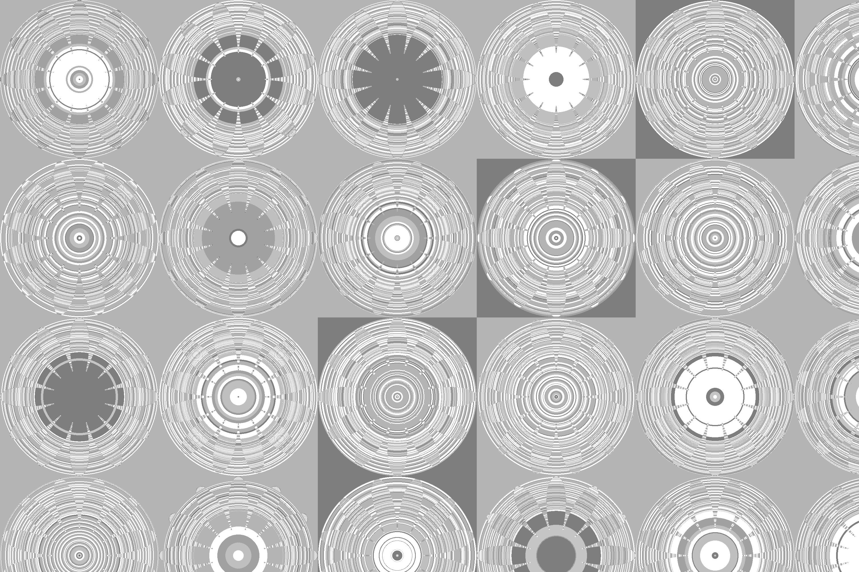 Download mobile wallpaper Abstract, Pattern, Grey, Shapes for free.