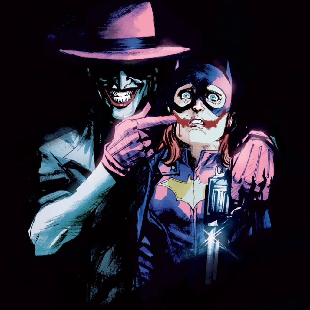 Handy-Wallpaper Batman, Joker, Comics, Batgirl kostenlos herunterladen.