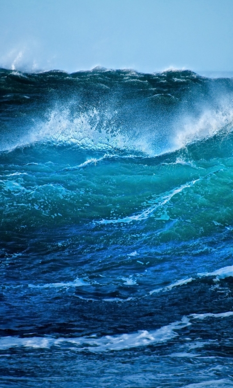 Download mobile wallpaper Sea, Earth, Wave for free.