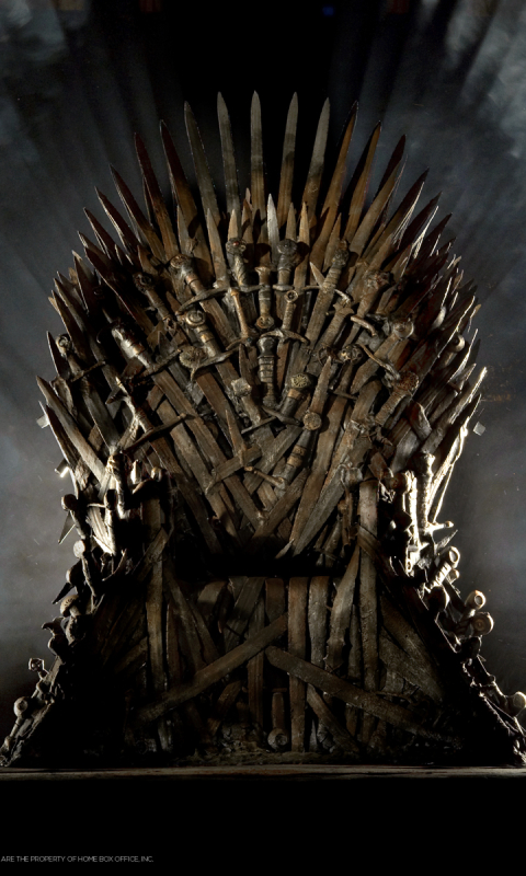 Download mobile wallpaper Game Of Thrones, Tv Show, Iron Throne for free.