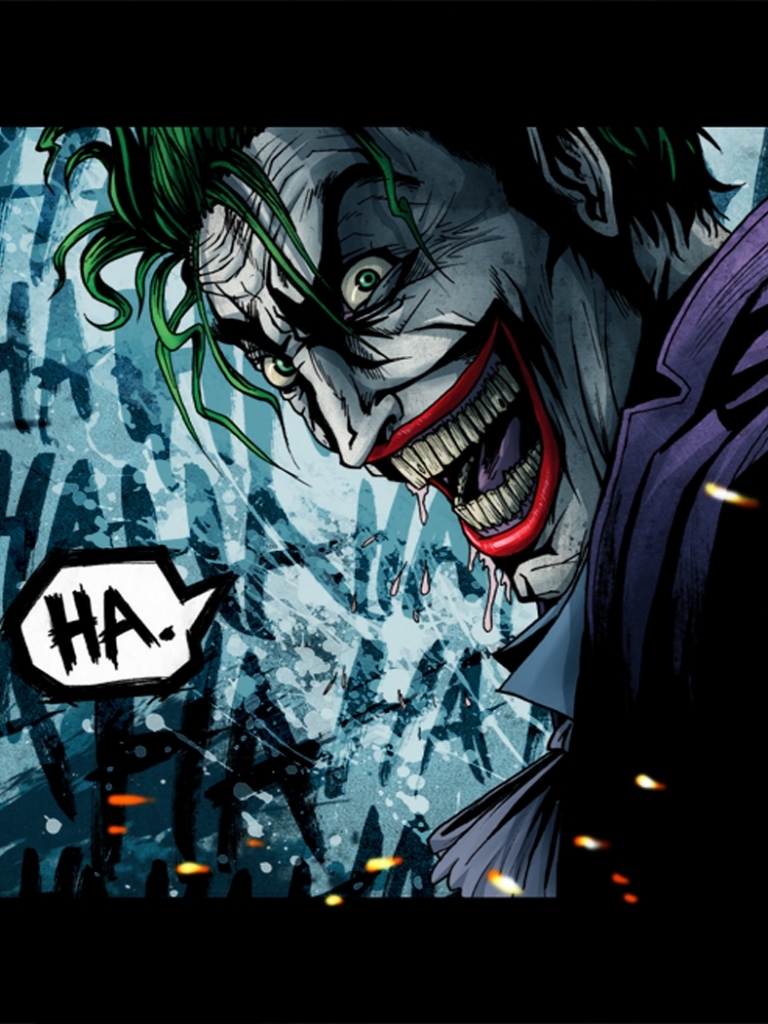 Handy-Wallpaper Batman, Joker, Comics, The Batman kostenlos herunterladen.