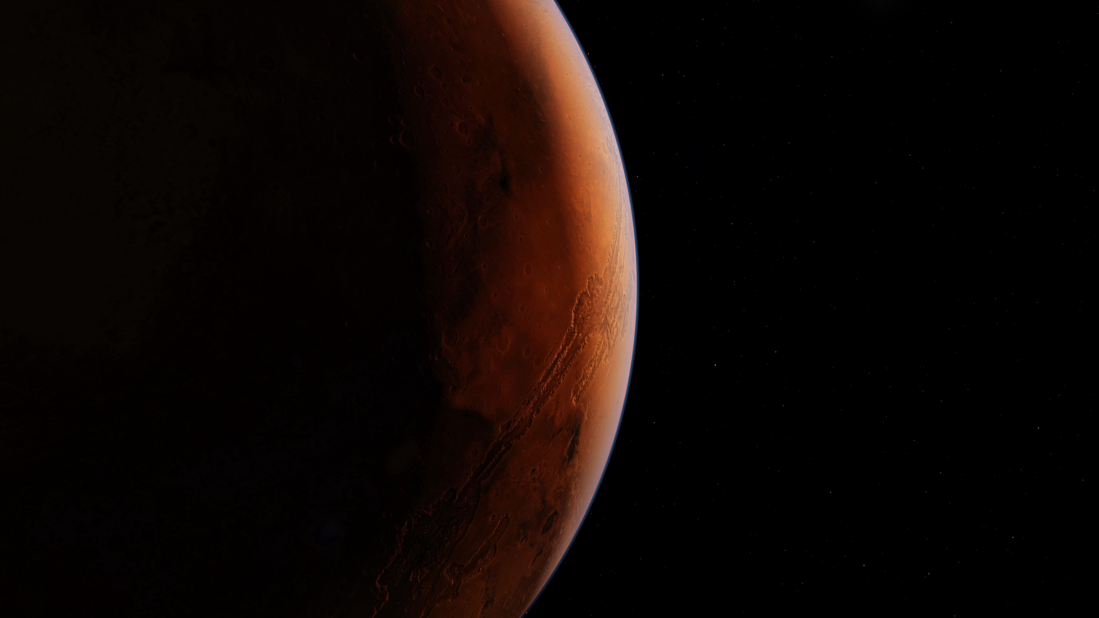 Скачать обои Марс на телефон бесплатно