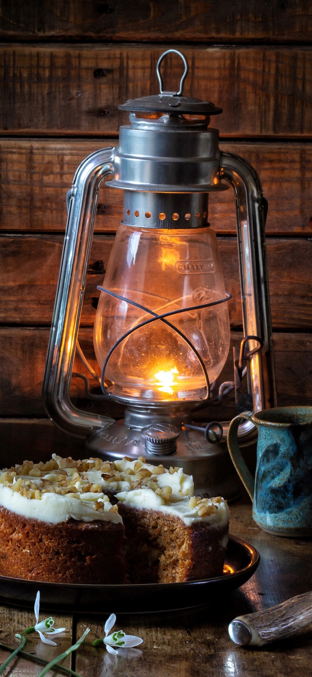 Download mobile wallpaper Still Life, Cake, Lantern, Photography for free.