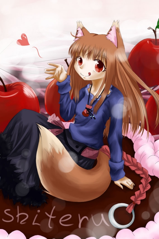 Download mobile wallpaper Anime, Spice And Wolf for free.