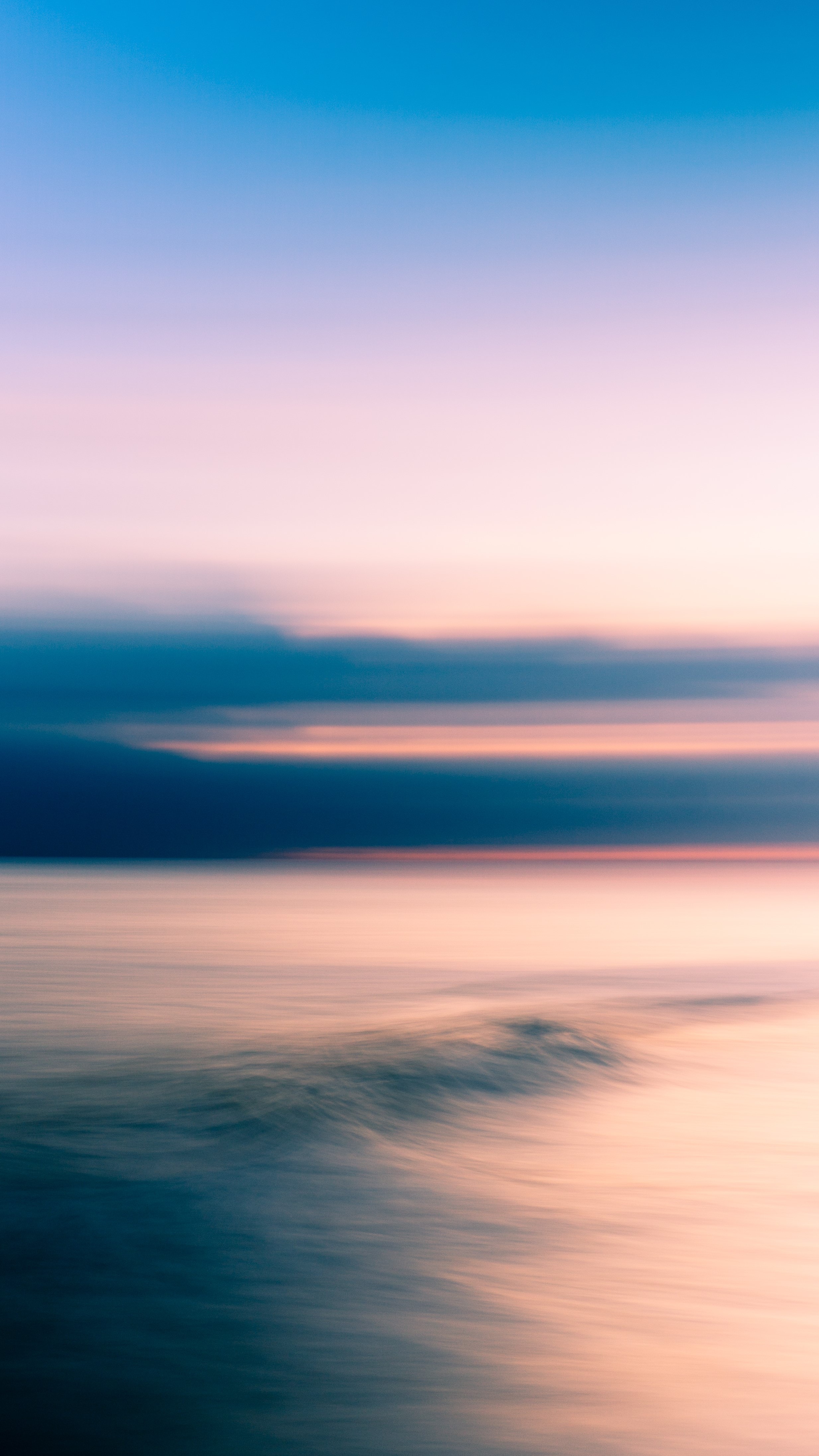 Desktop FHD horizon, nature, water, sunset, sky, ocean